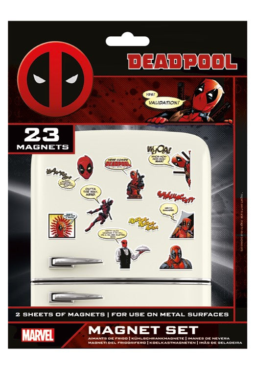 Deadpool - Comic Multicolored - Magnet Set | Neutral-Image