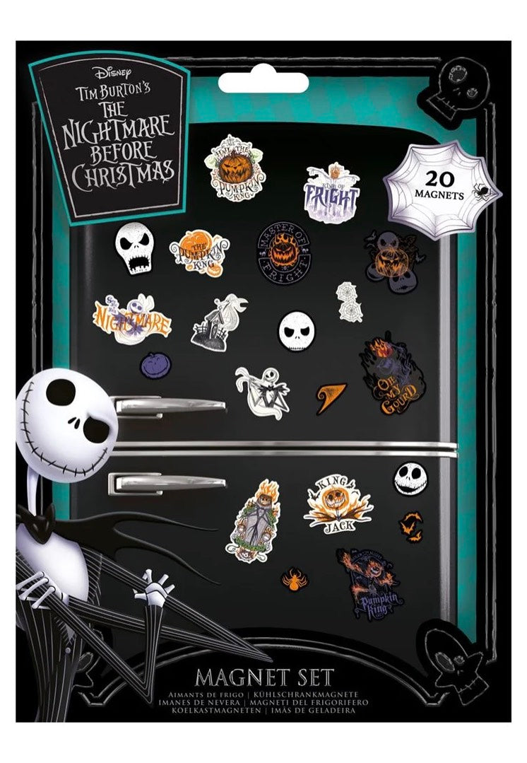 The Nightmare Before Christmas - Colourful Shadows - Magnet Set | Neutral-Image