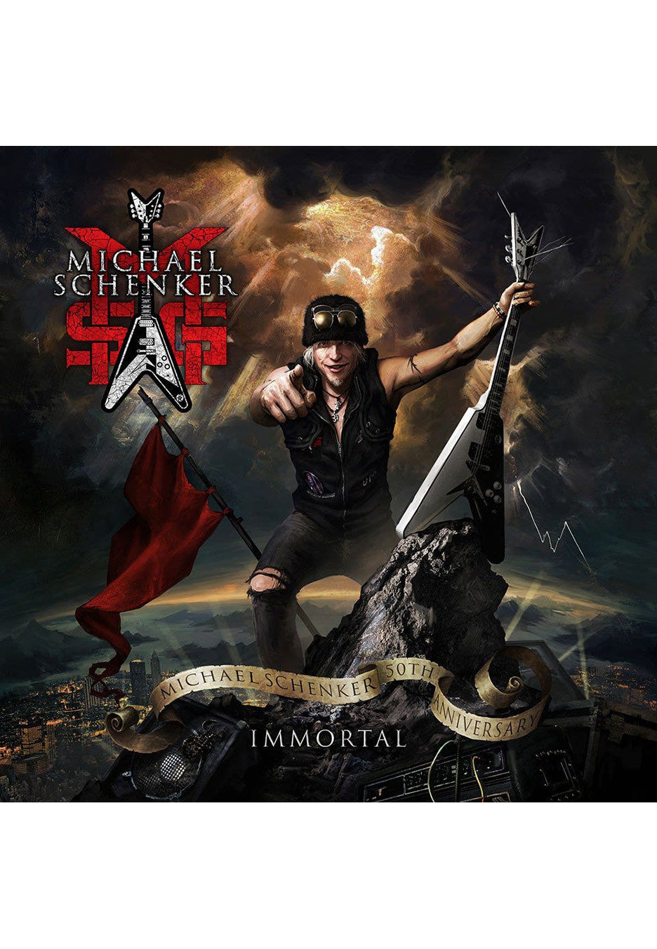 Msg (Michael Schenker Group) - Immortal Gold/Black - Splattered 