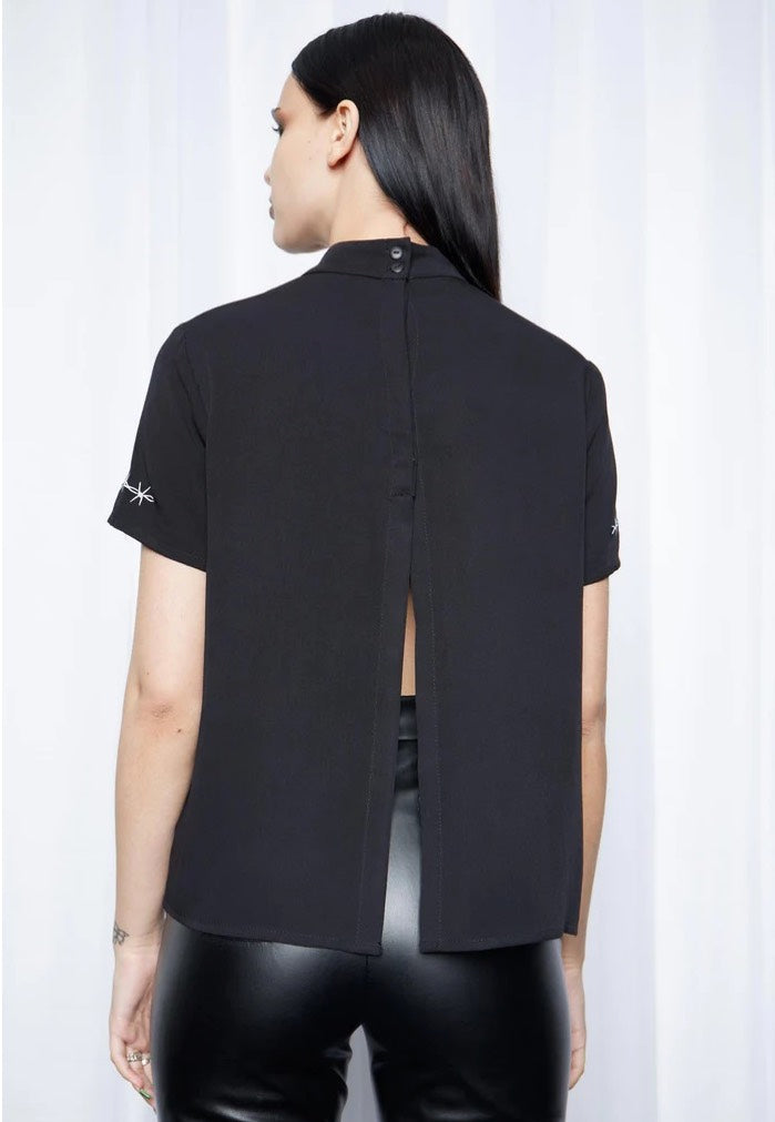 Mary Wyatt - Oracle Open Back Black - Top | Women-Image