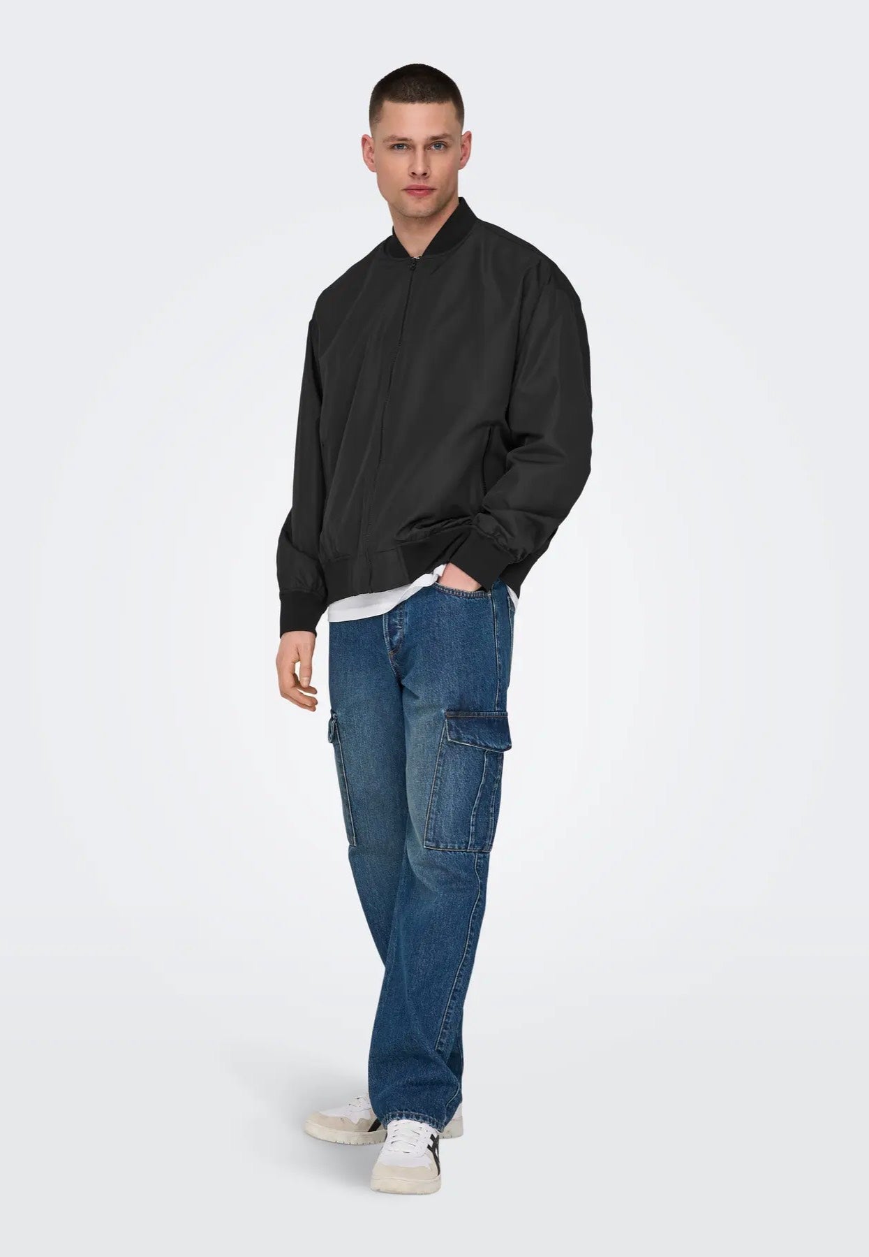 Only & Sons - Gavin Bomber Black - Jacket | Men-Image