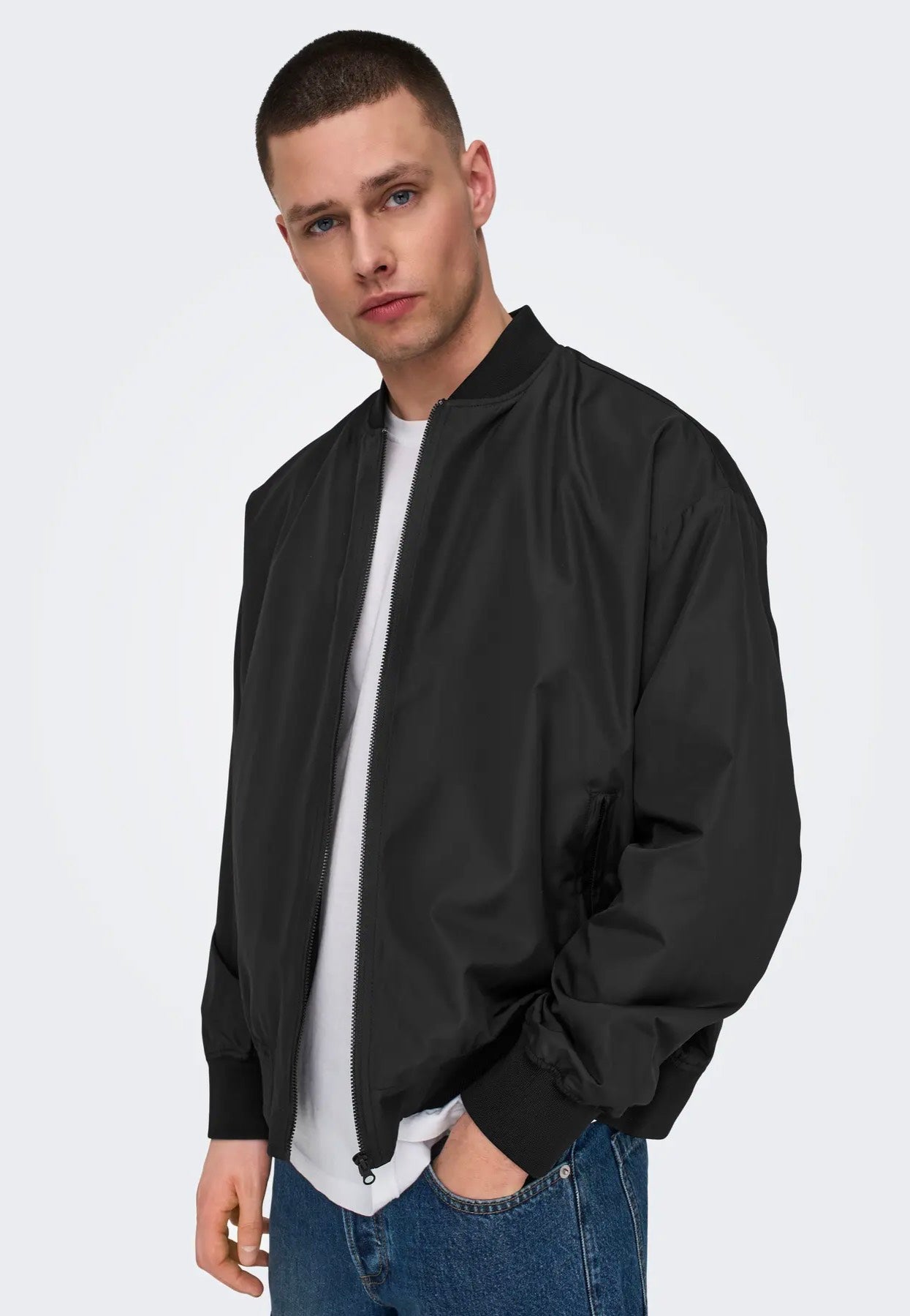 Only & Sons - Gavin Bomber Black - Jacket | Men-Image