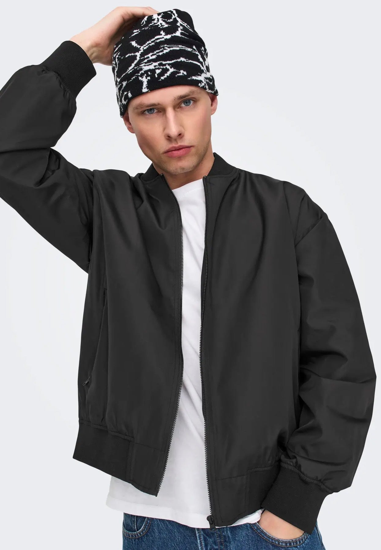 Only & Sons - Gavin Bomber Black - Jacket | Men-Image