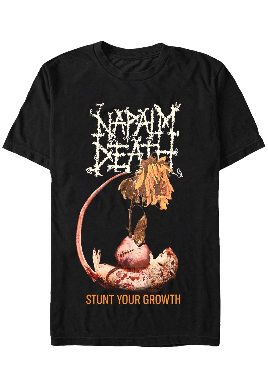 Napalm Death - Stunt Your Growth - T-Shirt | Neutral-Image