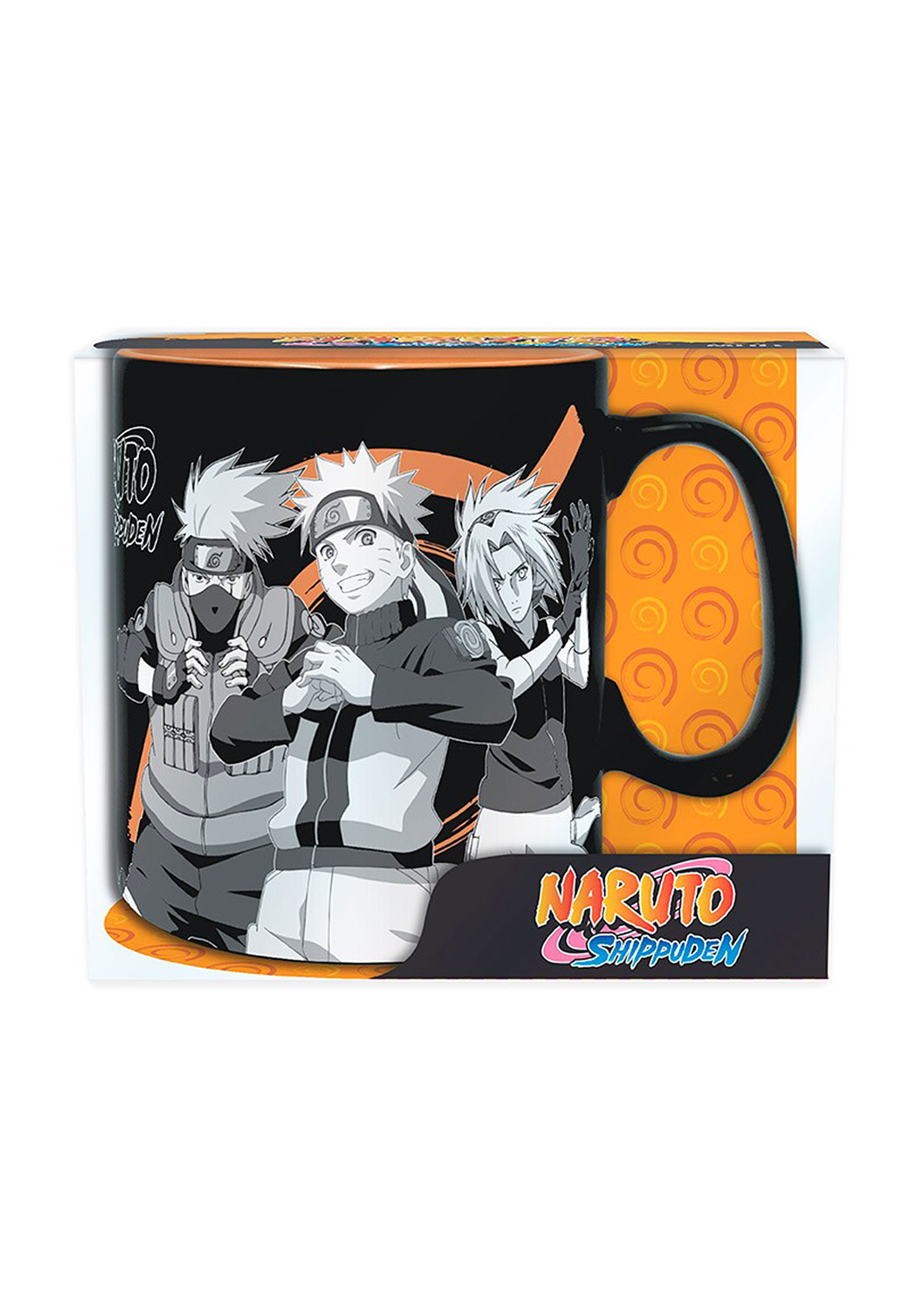 Naruto - Group Black & White Maxi - Mug | Neutral-Image