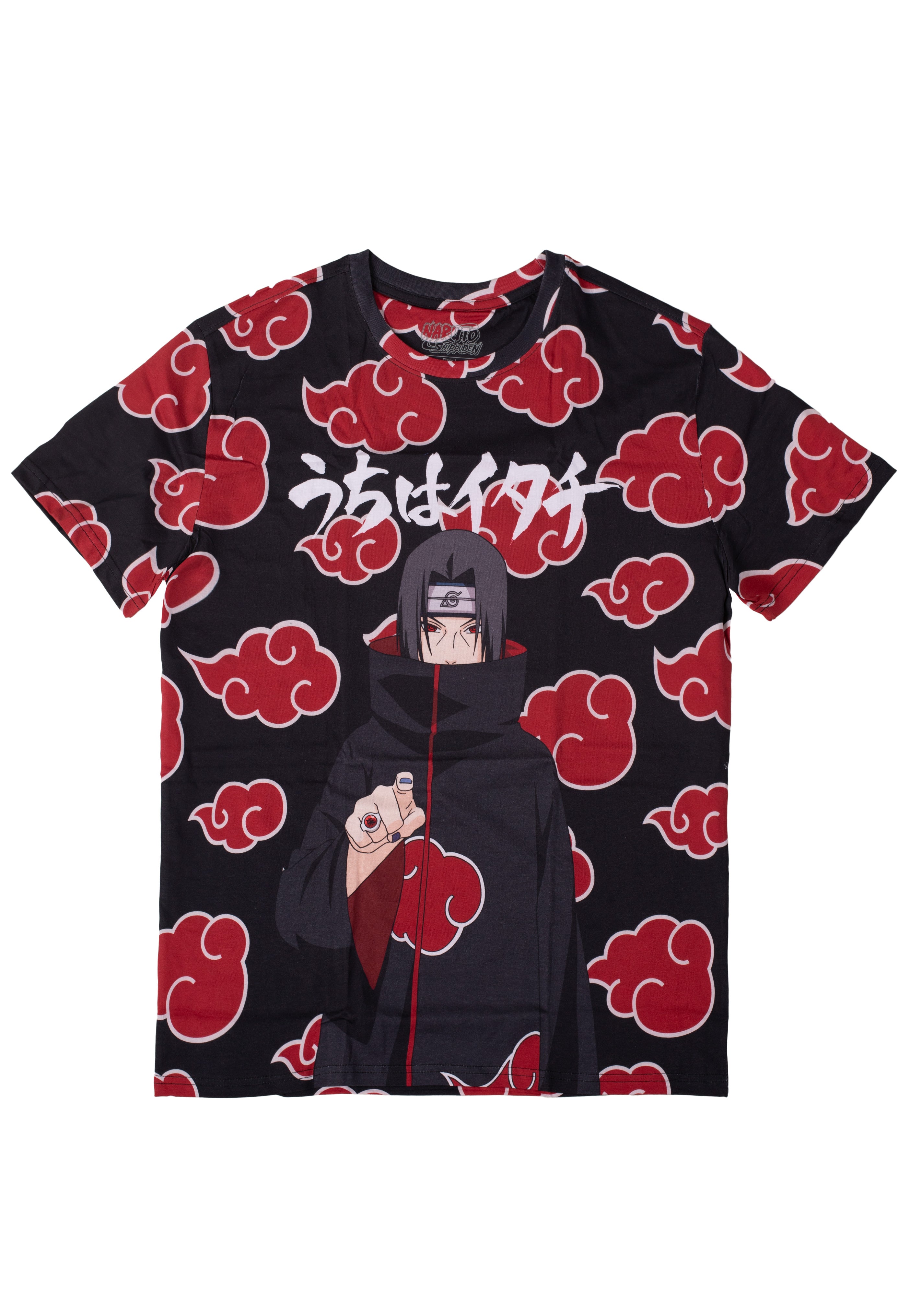 Naruto - Itachi Clouds Allover - T-Shirt | Neutral-Image