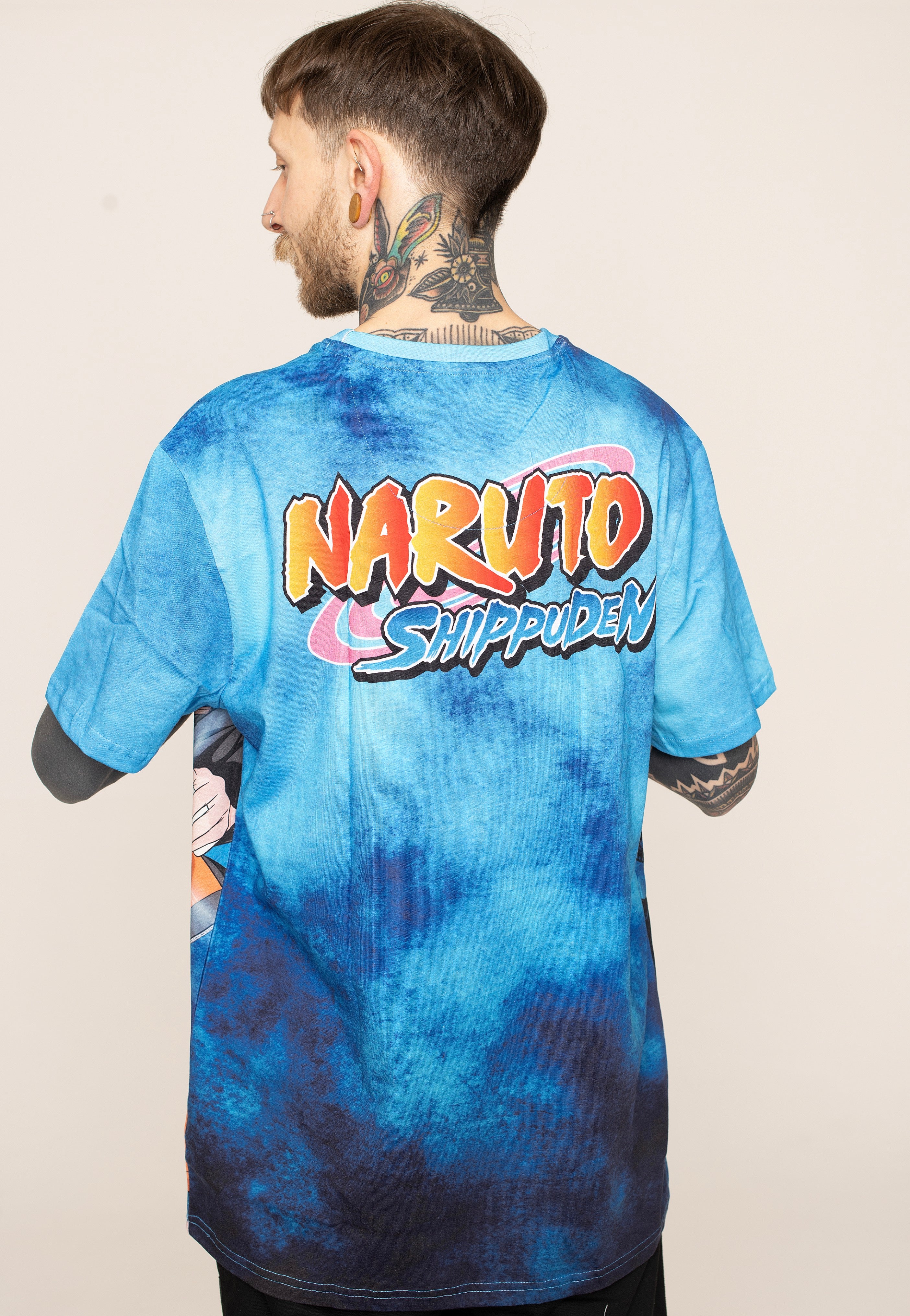 Naruto - Naruto & Sasuke Allover - T-Shirt | Men-Image