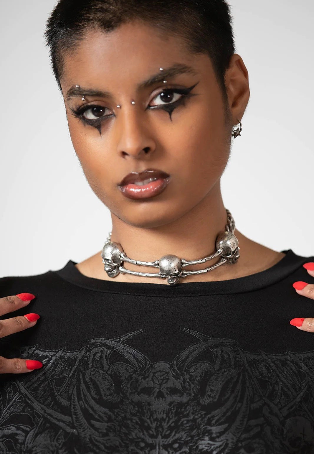 Killstar - Naven Silver - Choker | Neutral-Image