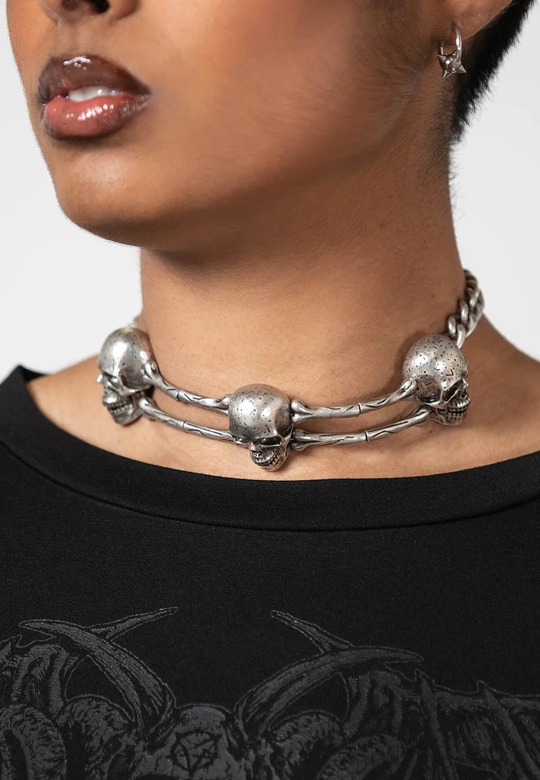 Killstar - Naven Silver - Choker | Neutral-Image