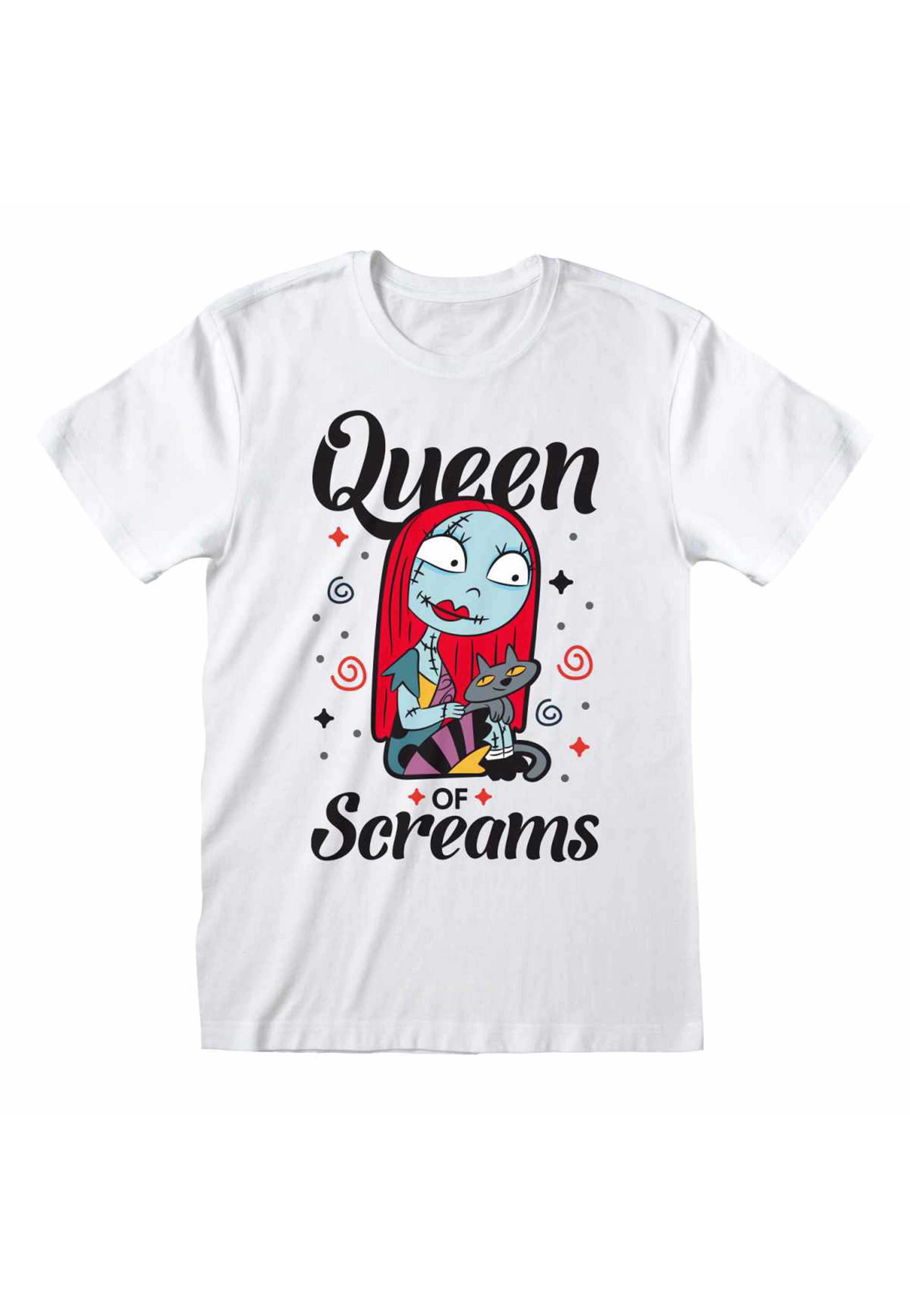 The Nightmare Before Christmas - Queen Of Screams White - T-Shirt | Men-Image