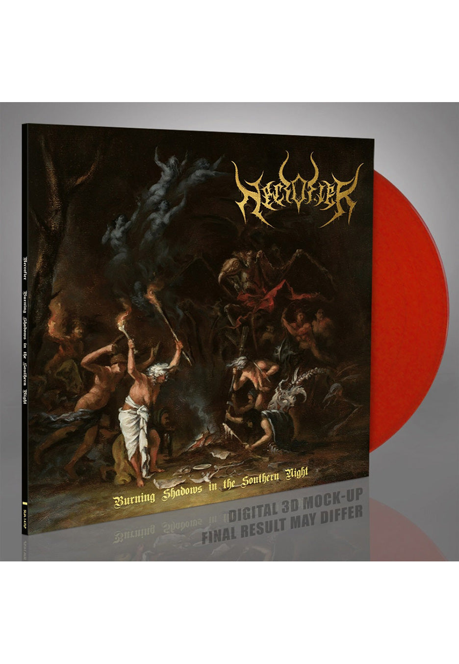 Necrofier - Burning Shadows In The Southern Night Red - Colored Vinyl | Neutral-Image