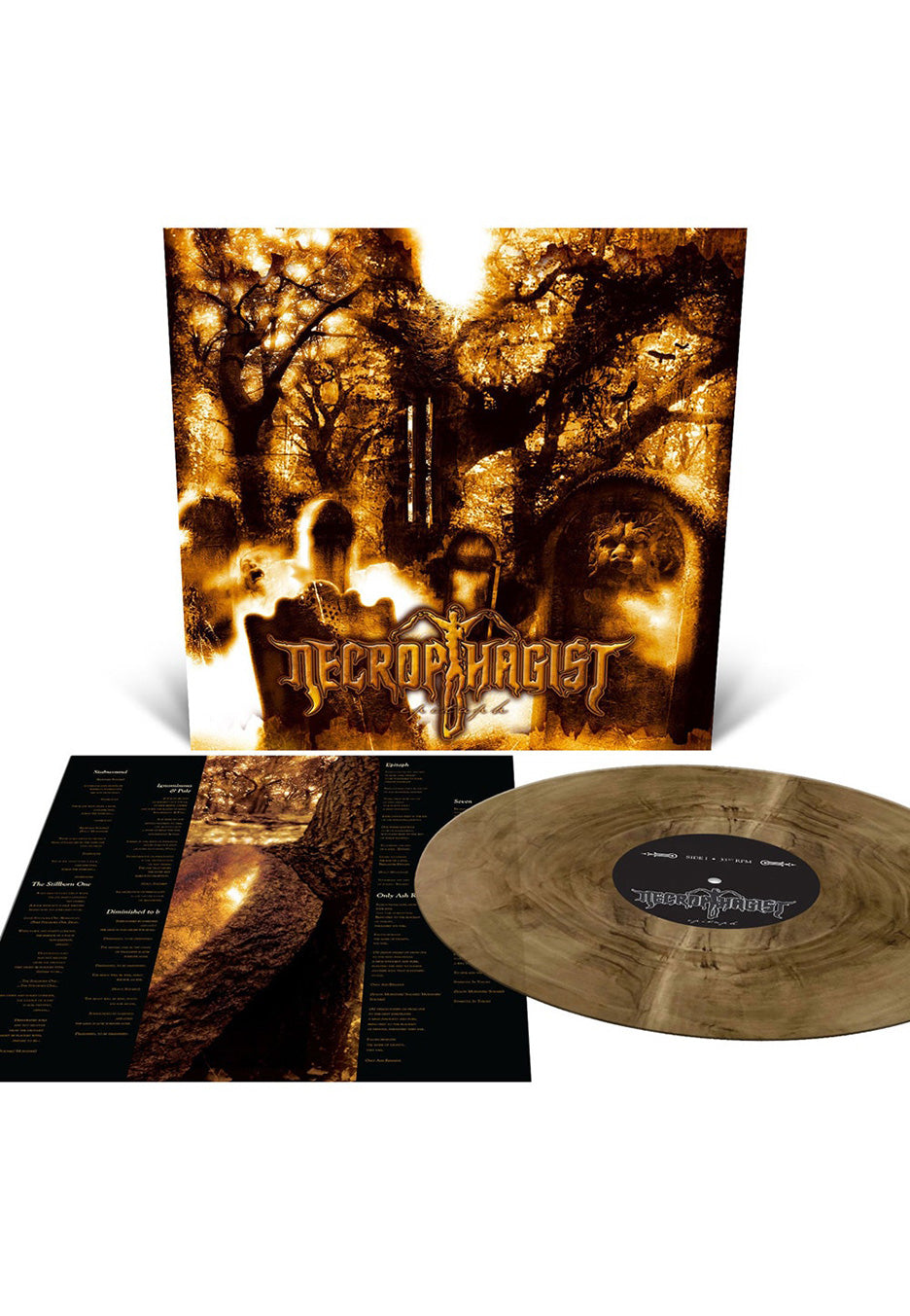 Necrophagist - Epitaph Translucent Gold And Black Galaxy Merge - Colored Vinyl | Neutral-Image