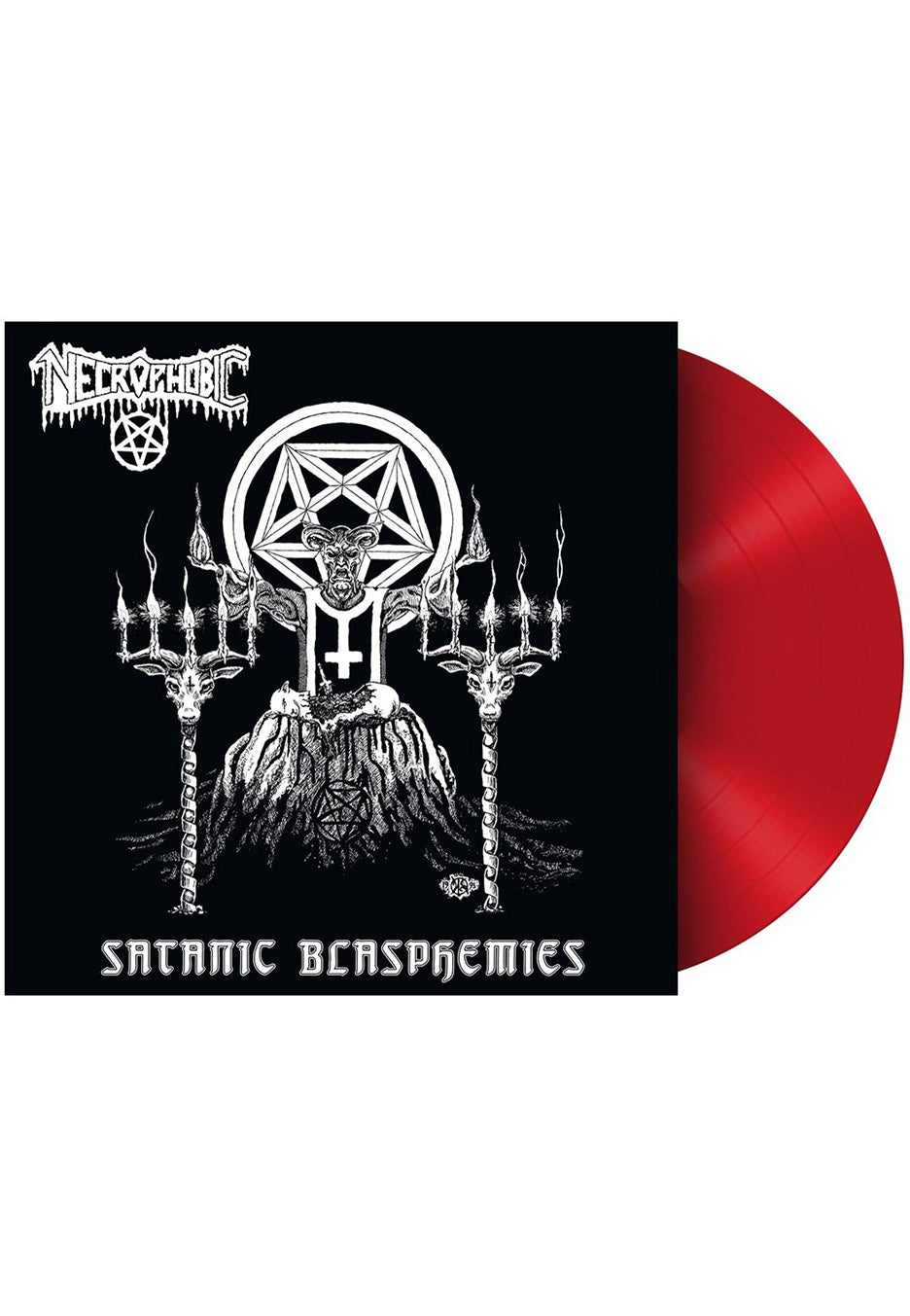 Necrophobic - Satanic Blasphemies (Re-Issue 2022) Red - Colored Vinyl | Neutral-Image