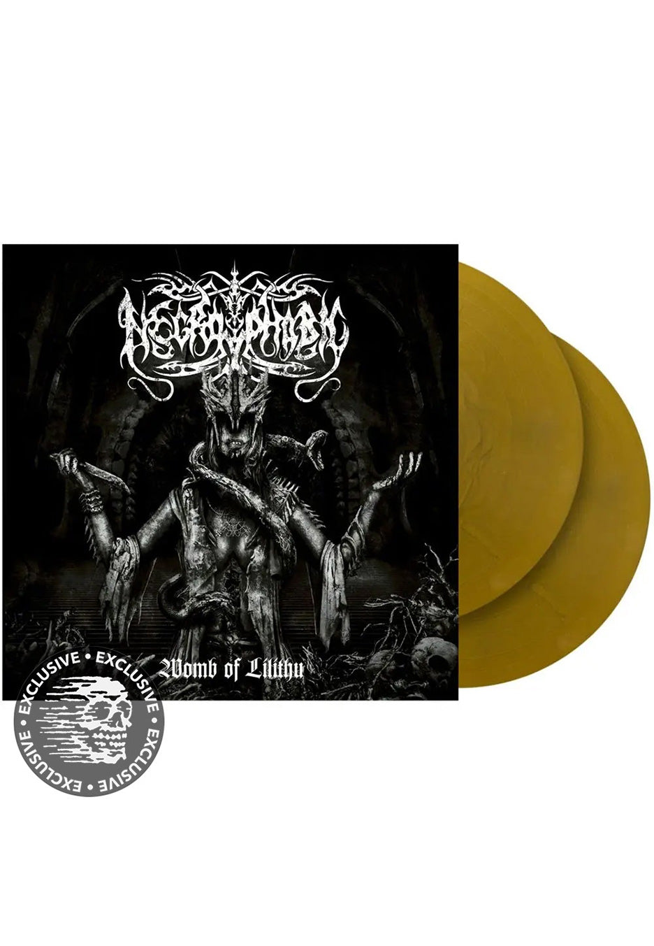 Necrophobic - Womb Of Lilithu (Re-Issue 2022) Gold - Colored 2 Vinyl | Neutral-Image