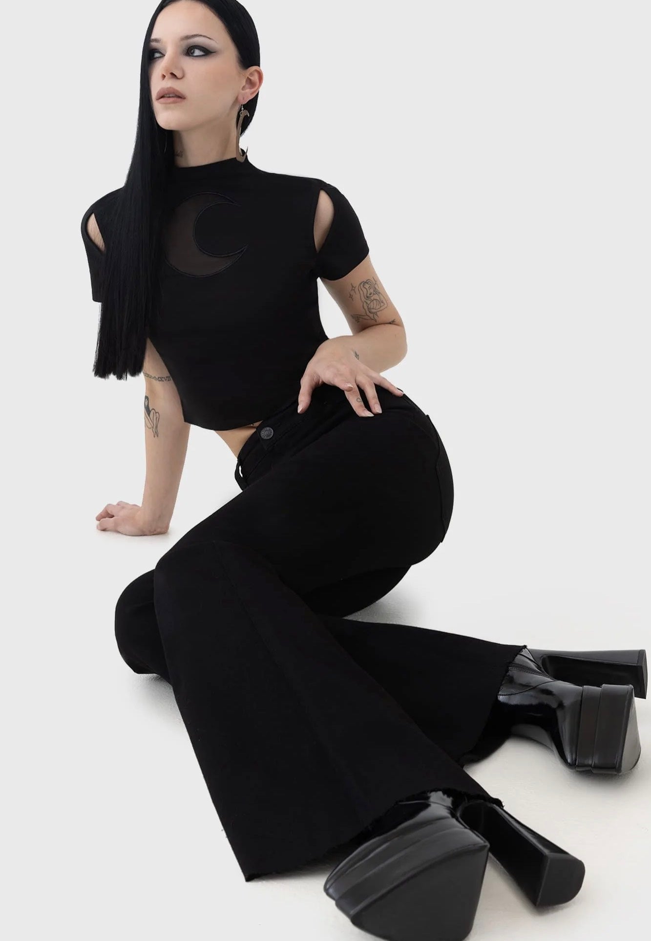 Killstar - Nephilis Black - Top | Women-Image