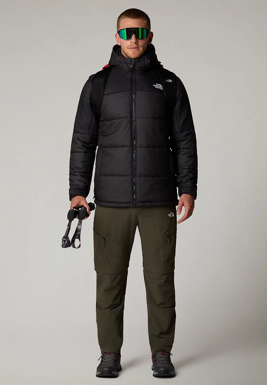 The North Face - Circular Diablo Tnf Black/Tnf Black - Jacket | Men-Image