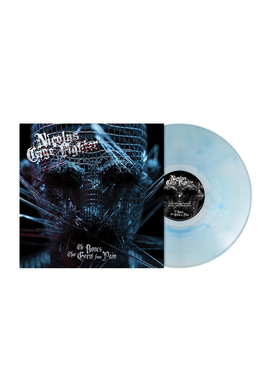 Nicolas Cage Fighter - The Bones That Grew From Pain Transparent Blue - Colored Vinyl | Neutral-Image