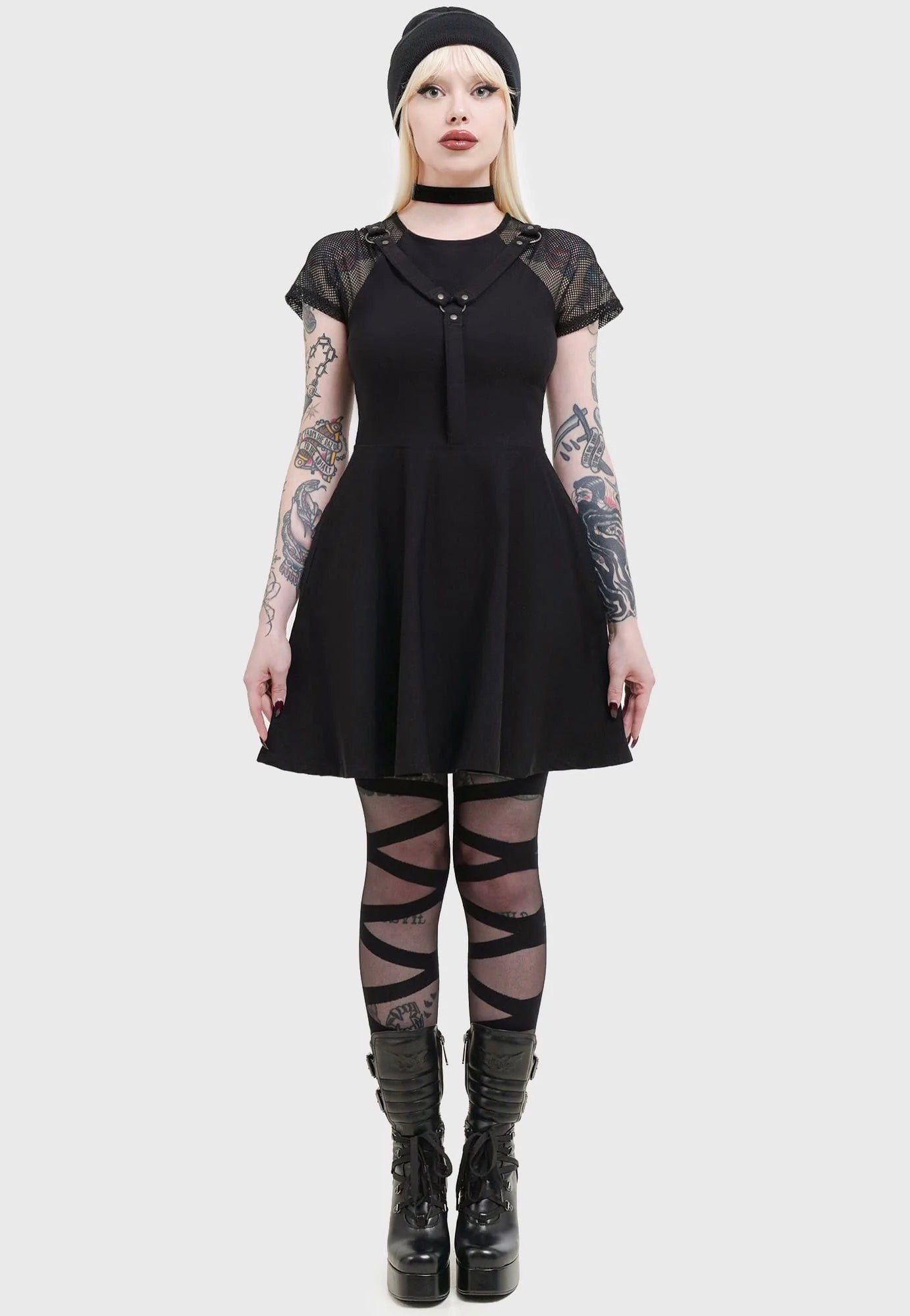 Killstar - Night Dusk Black - Dress | Women-Image