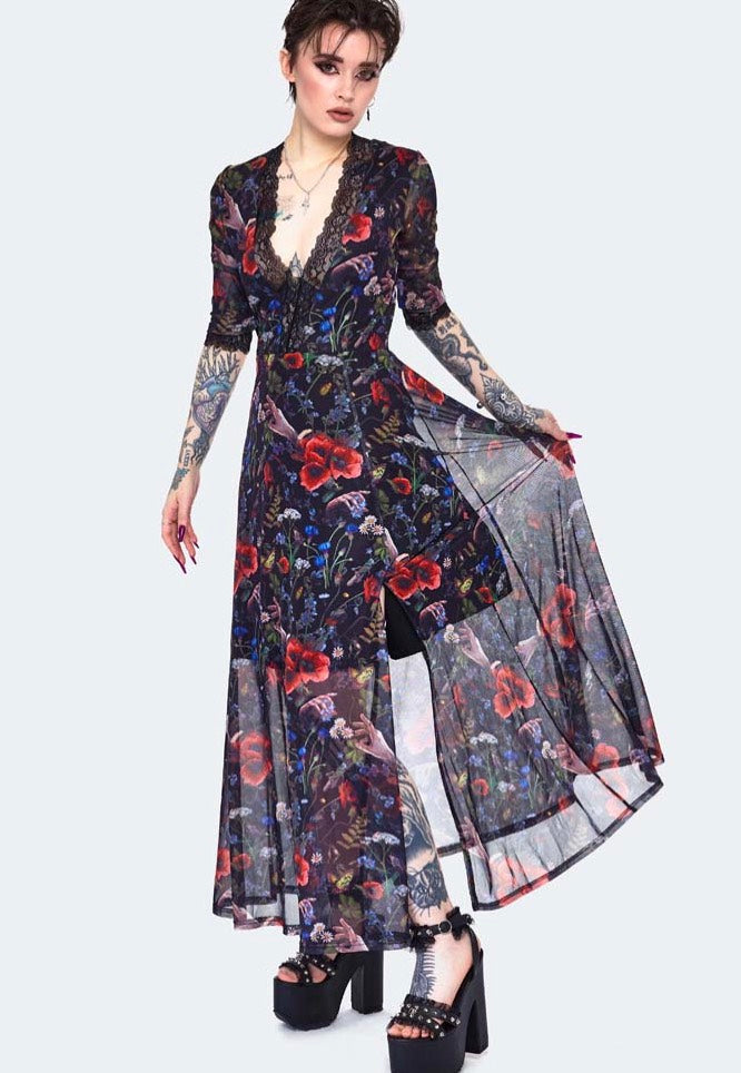 Jawbreaker - Night Meadow Maxi Multi - Dress | Women-Image