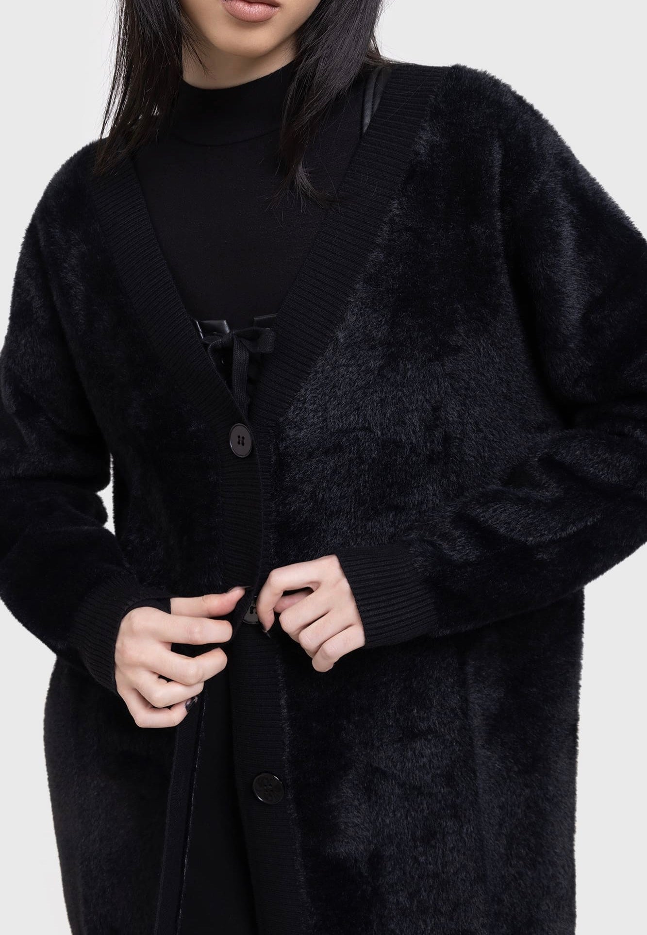 Killstar x Kihilist - Night Nomad Black - Cardigan | Women-Image