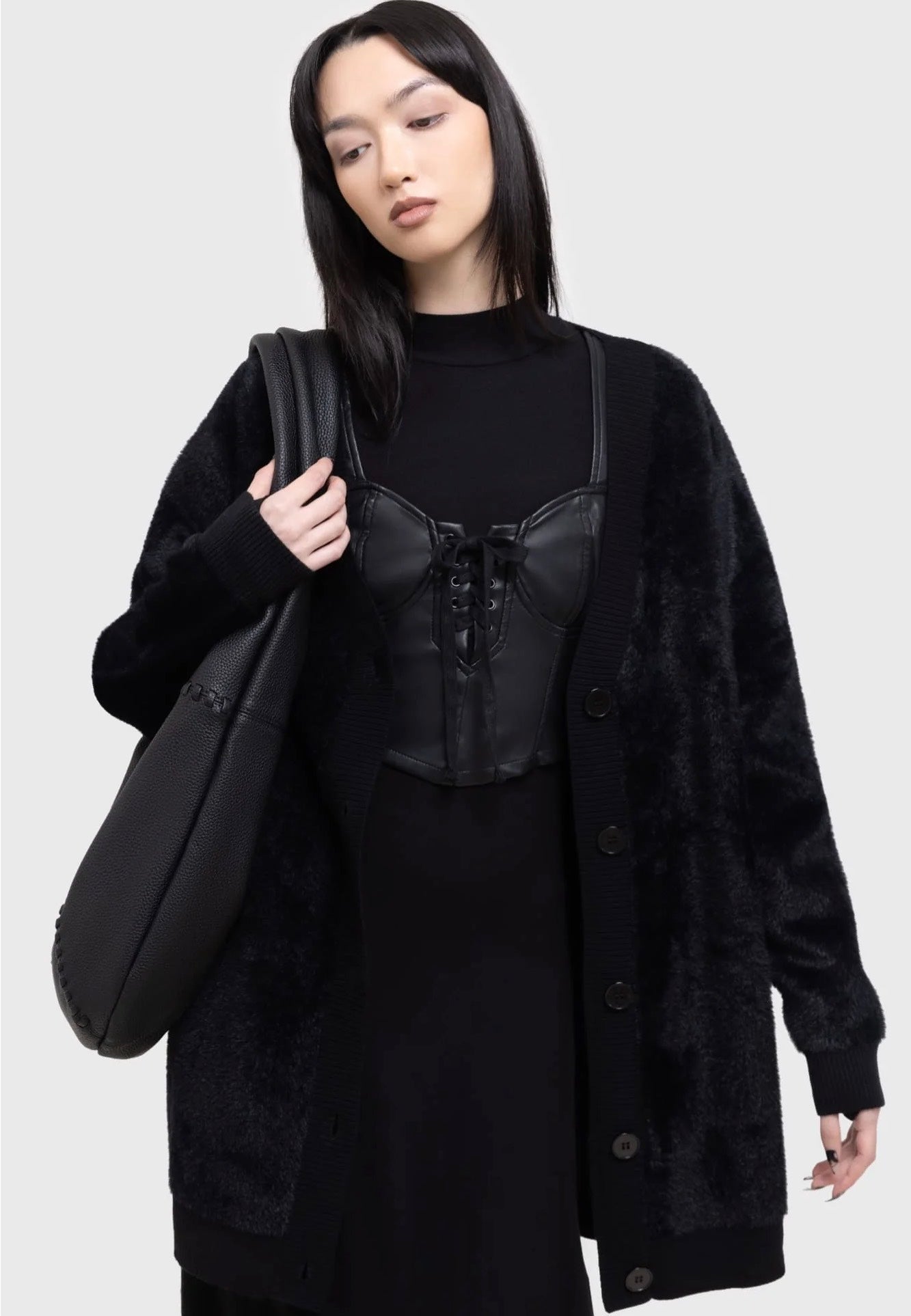 Killstar x Kihilist - Night Nomad Black - Cardigan | Women-Image