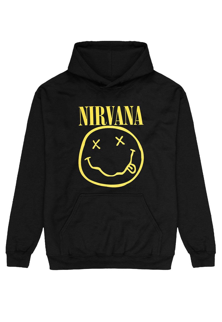 Nirvana - Happy Face - Hoodie | Neutral-Image