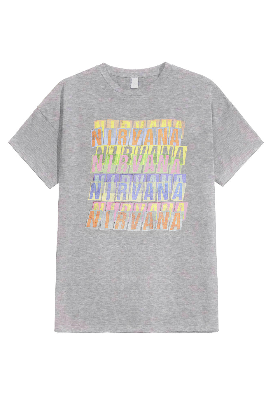 Nirvana - Repeat Grey - T-Shirt | Neutral-Image