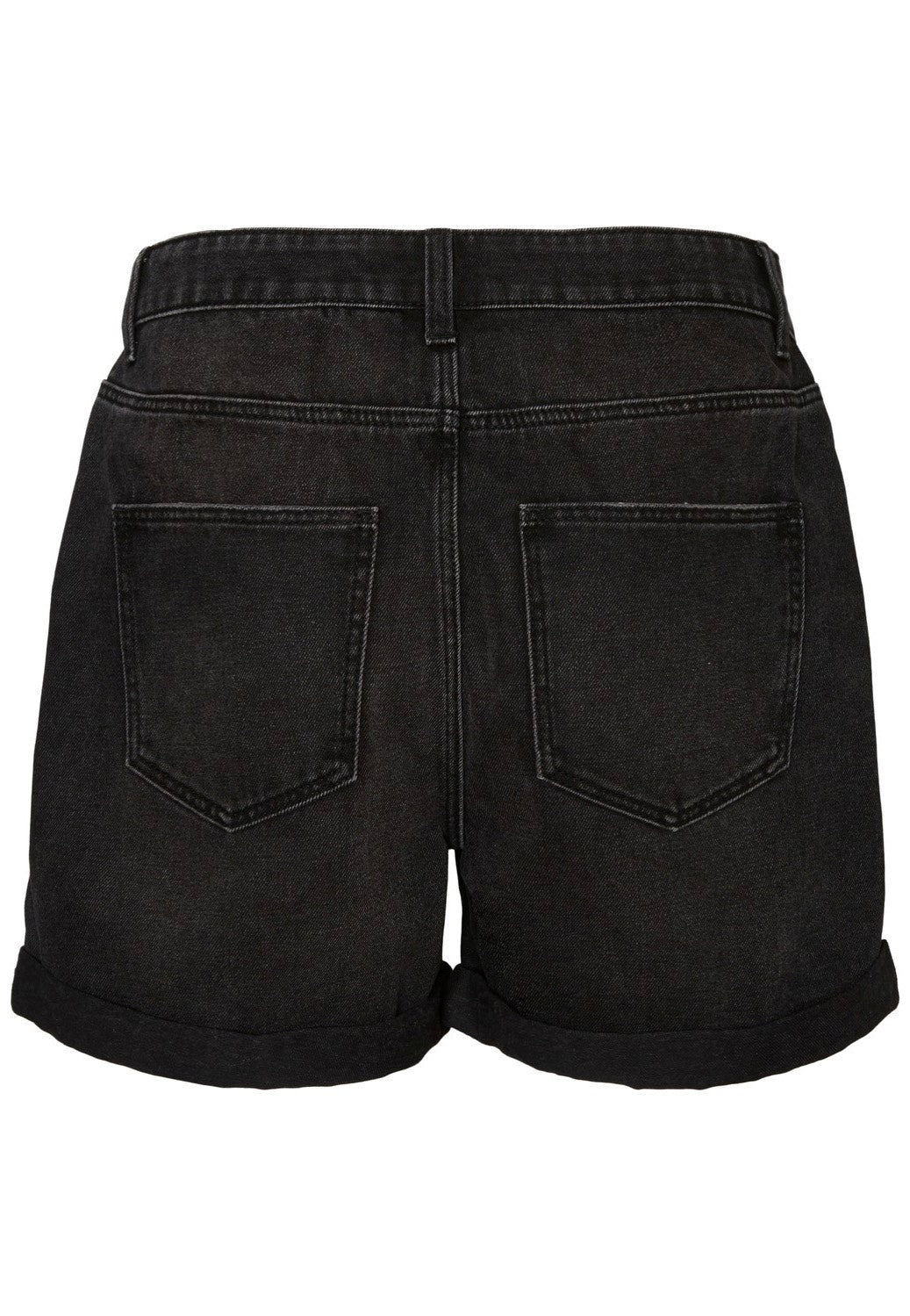 Noisy May - Smiley Black Denim - Shorts | Women-Image