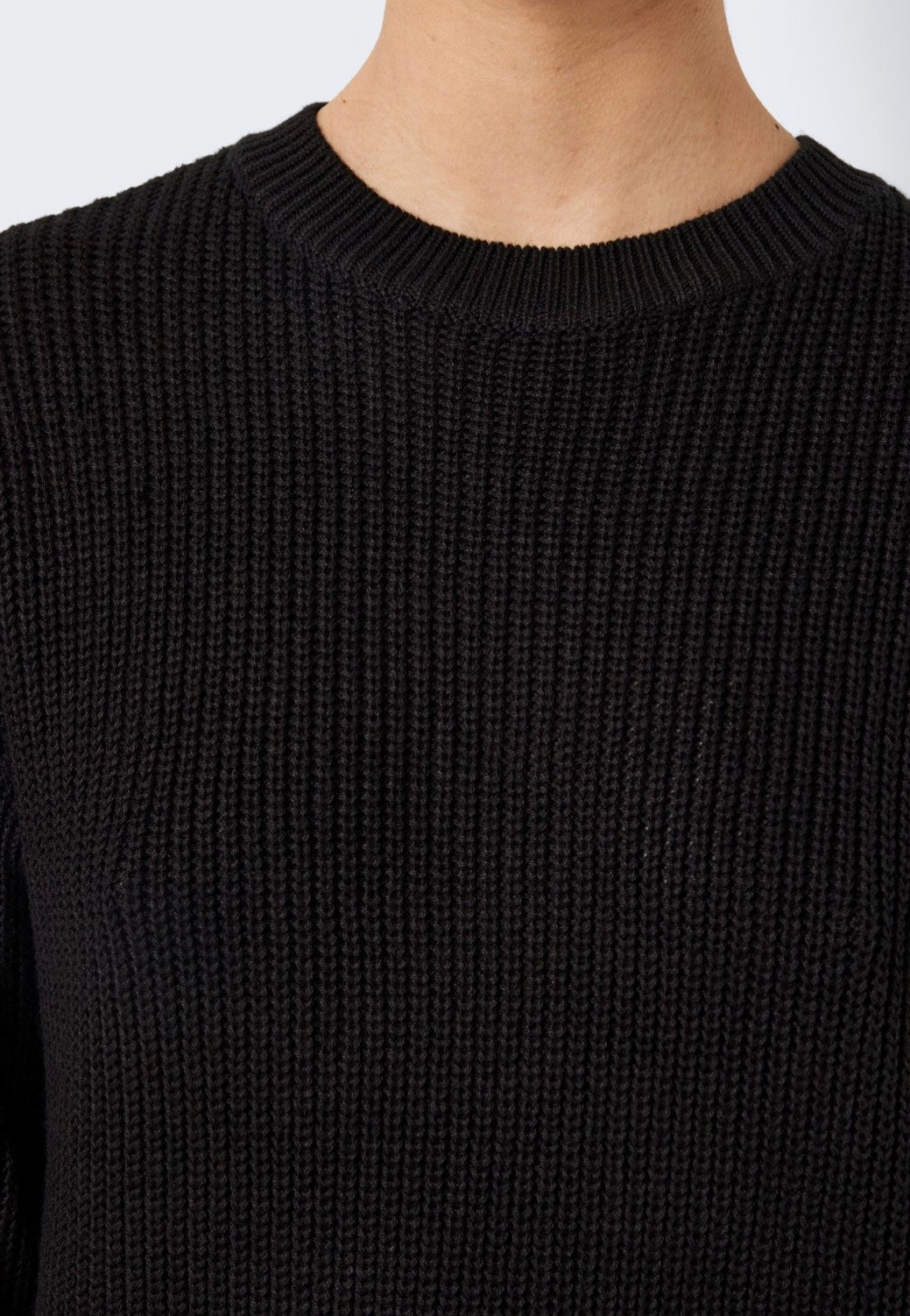 Noisy May - Maysa O Neck Black - Knit Dress | Women-Image