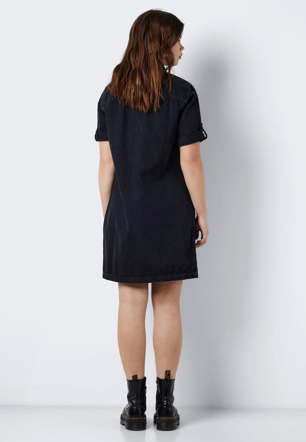 Noisy May - New Signe Denim Black Washed - Dress | Women-Image