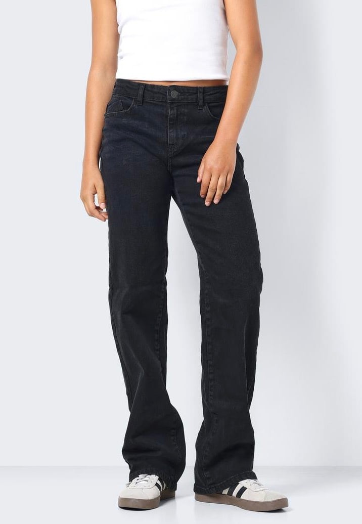 Noisy May - Yolanda Wide Black Denim - Jeans