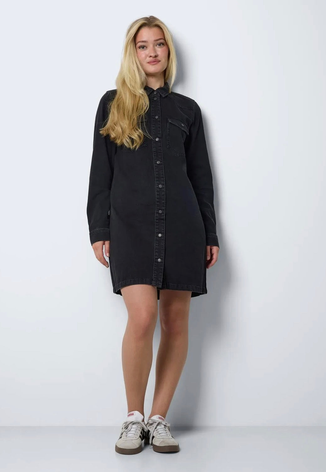 Noisy May - New Single Denim Black - Dress | Women-Image