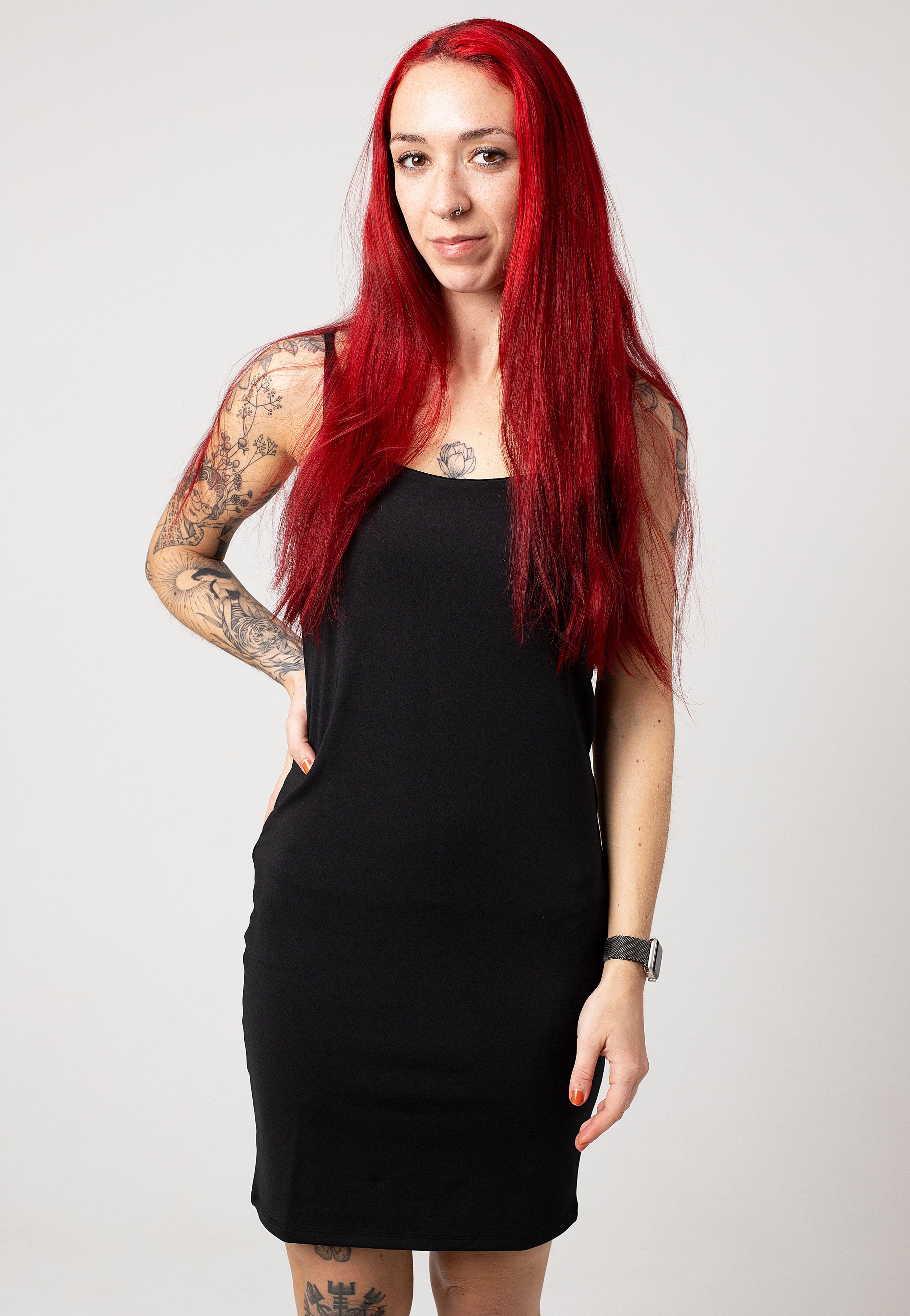 Noisy May - Teresa Strap Black - Dress | Women-Image