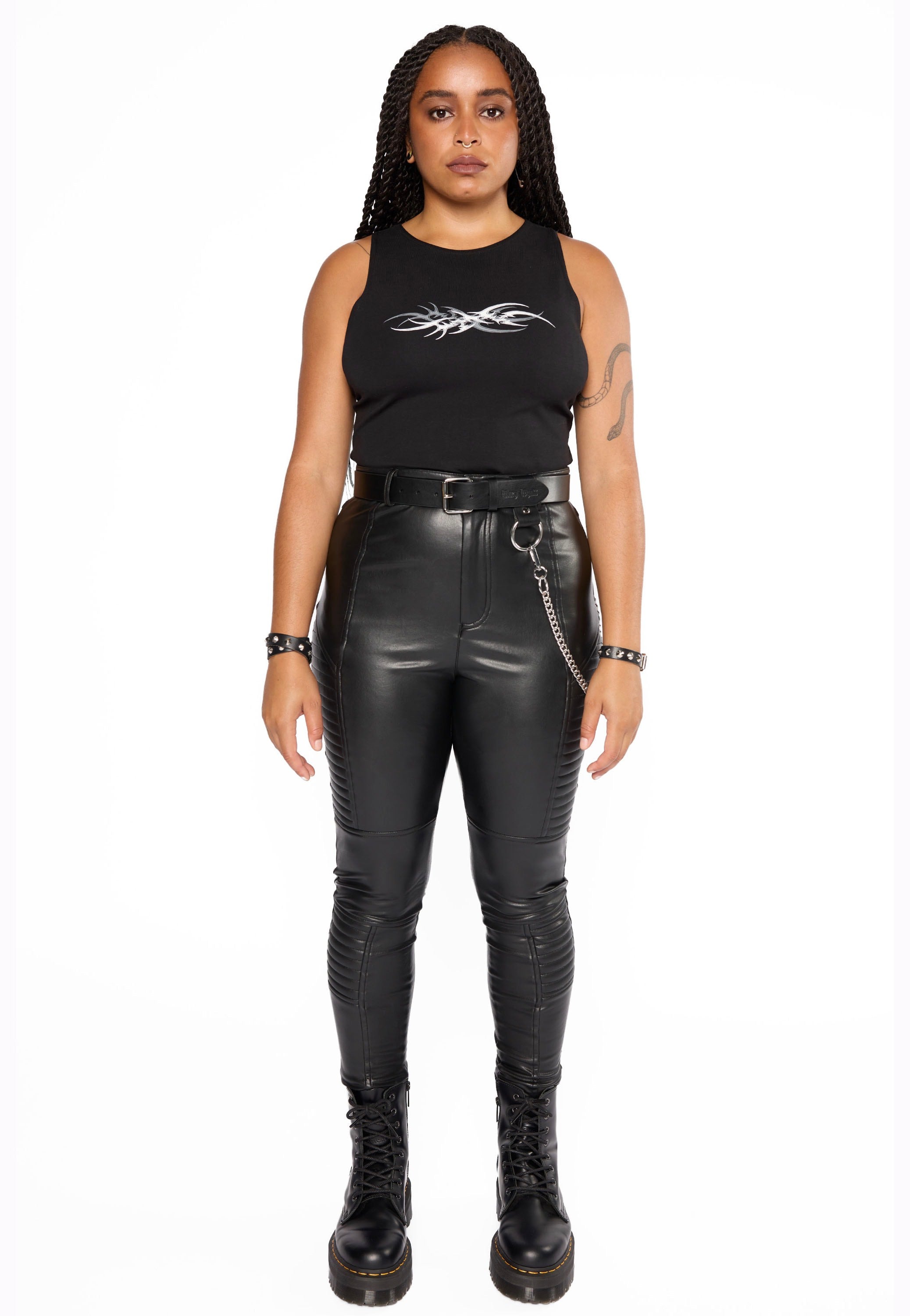 Mary Wyatt - Nova Racer Black - Top | Women-Image