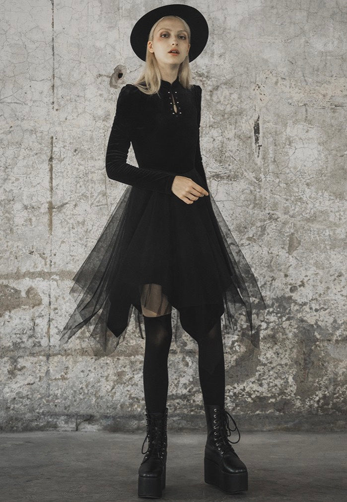 Punk Rave - Nyctofairy Black - Dress | Women-Image