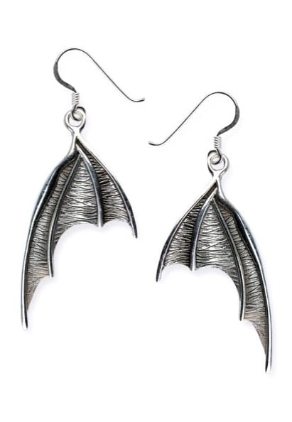 etNox - Bat Wings Silver - Earrings | Neutral-Image