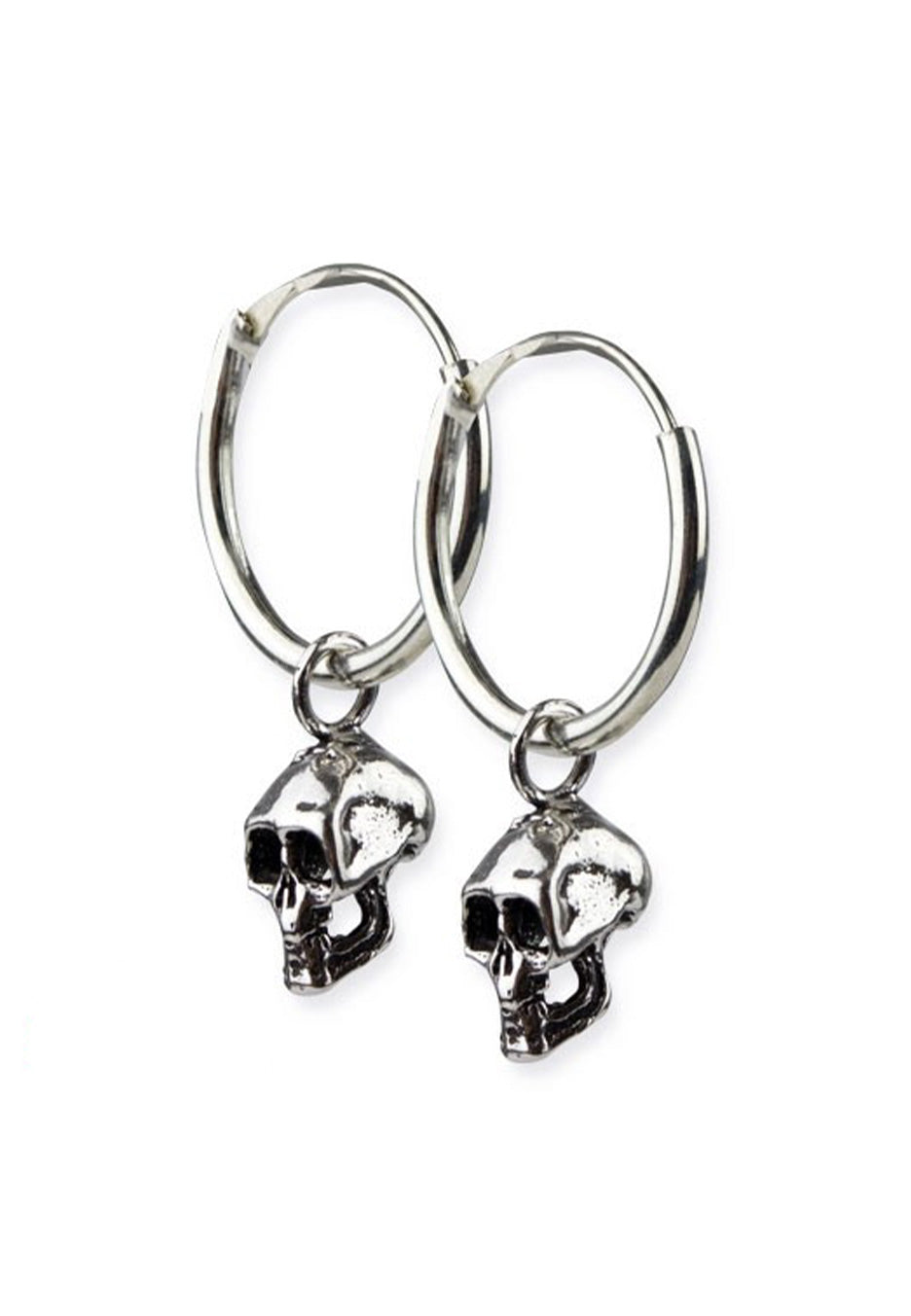 etNox - Totenkopf Silver - Earrings | Neutral-Image