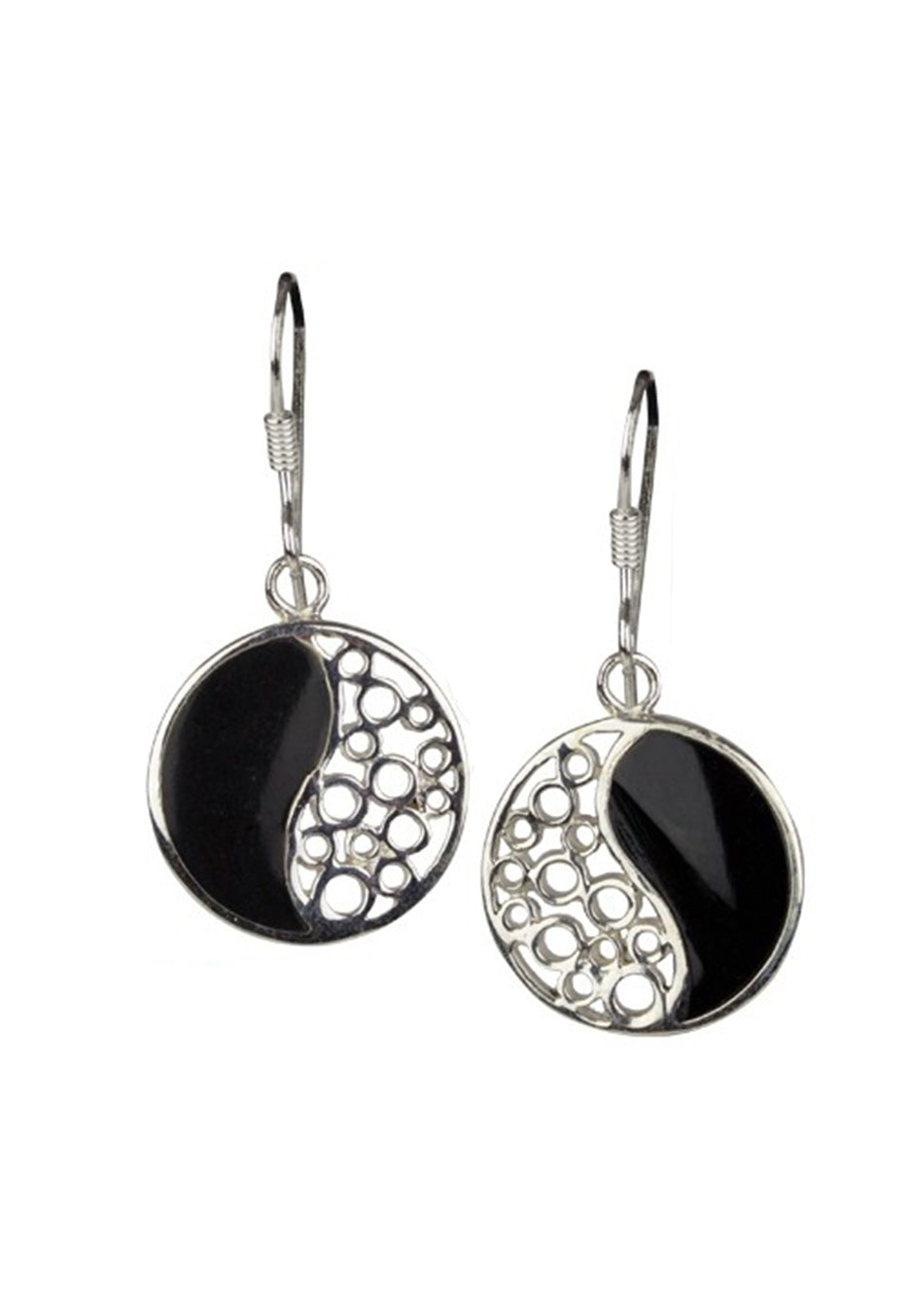 etNox - Yin Yang Silver - Earrings | Neutral-Image