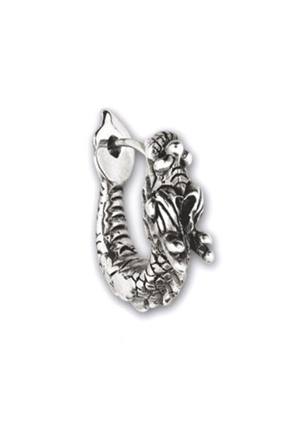 etNox - Silver Dragon Silver - Earring | Neutral-Image