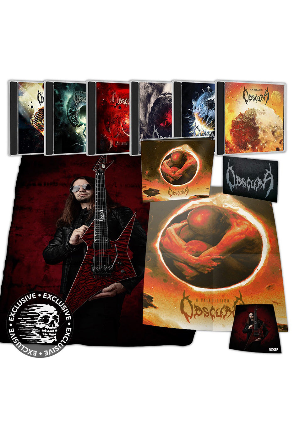 Obscura - Complete Works Anniversary Bundle - 7 CD | Neutral-Image