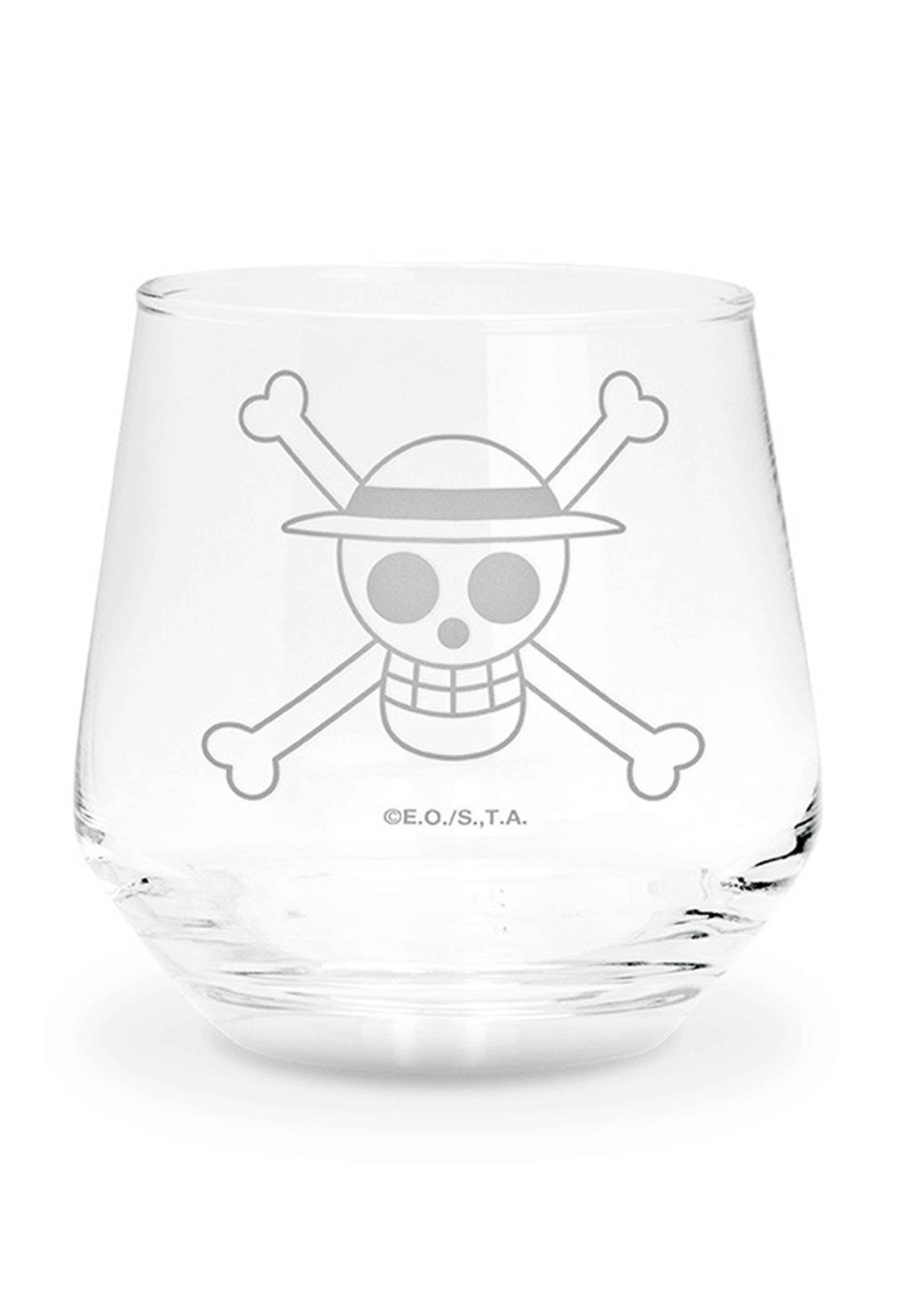 One Piece - Luffy & Ace Set Of 2 - Glass | Neutral-Image