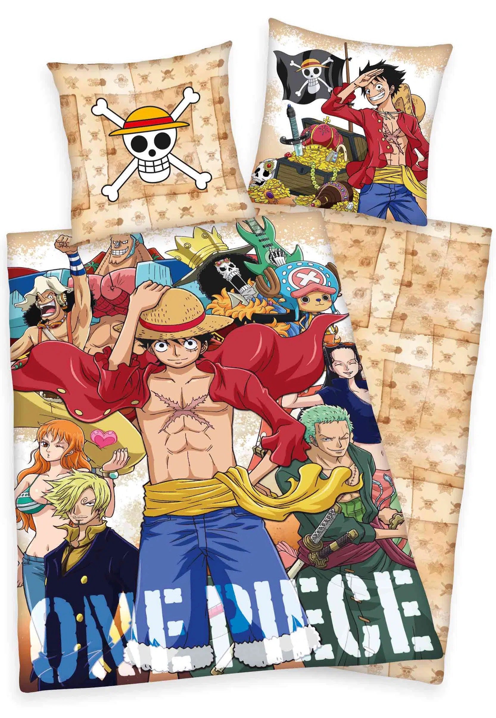 One Piece - Pirate Crew - Bedding | Neutral-Image