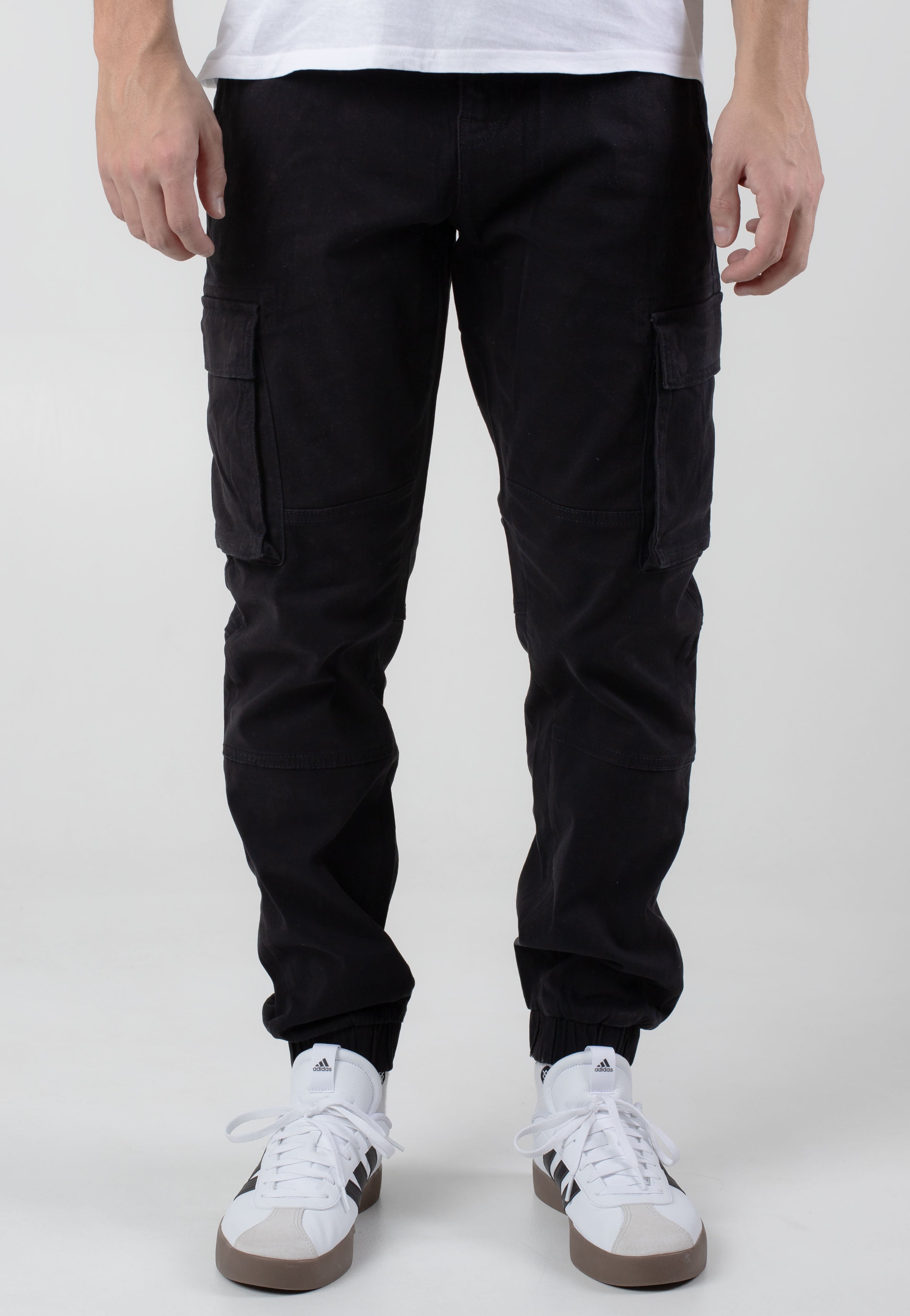 Only & Sons - Callie Life Cargo Cuff Black - Pants | Men-Image