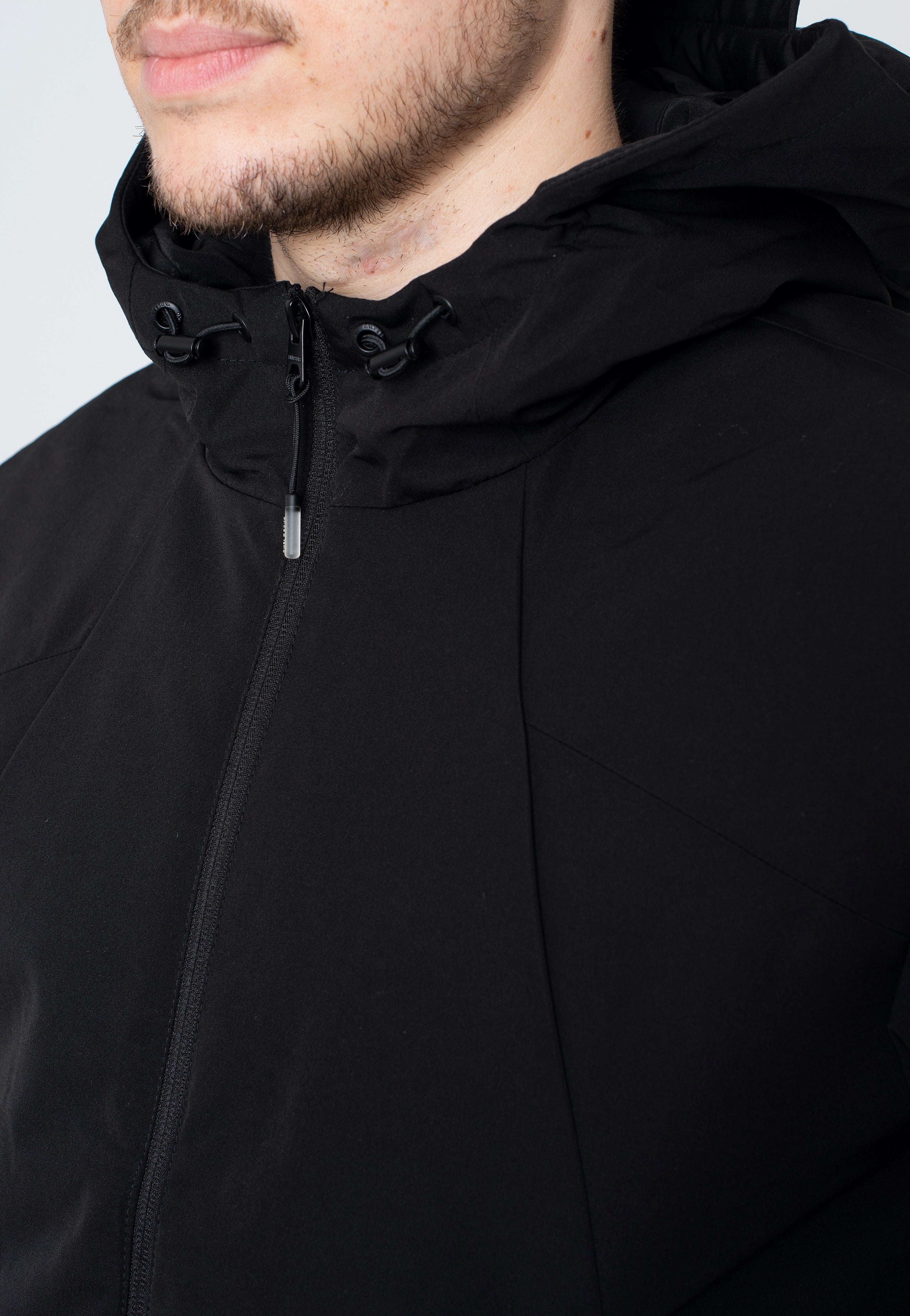 Only & Sons - Cody Hood Black - Jacket | Men-Image