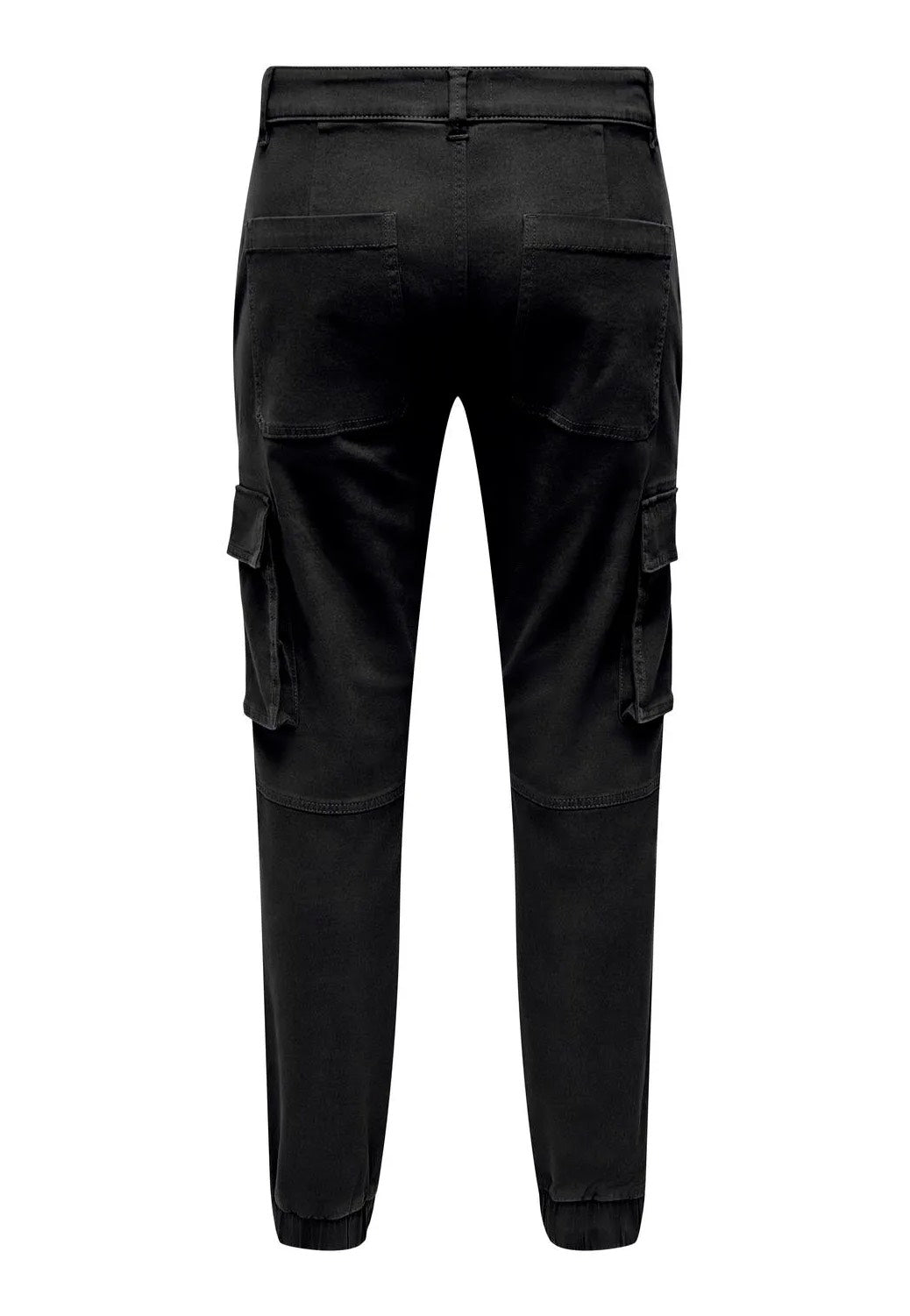 Only & Sons - Callie Life Cargo Cuff Black - Pants | Men-Image