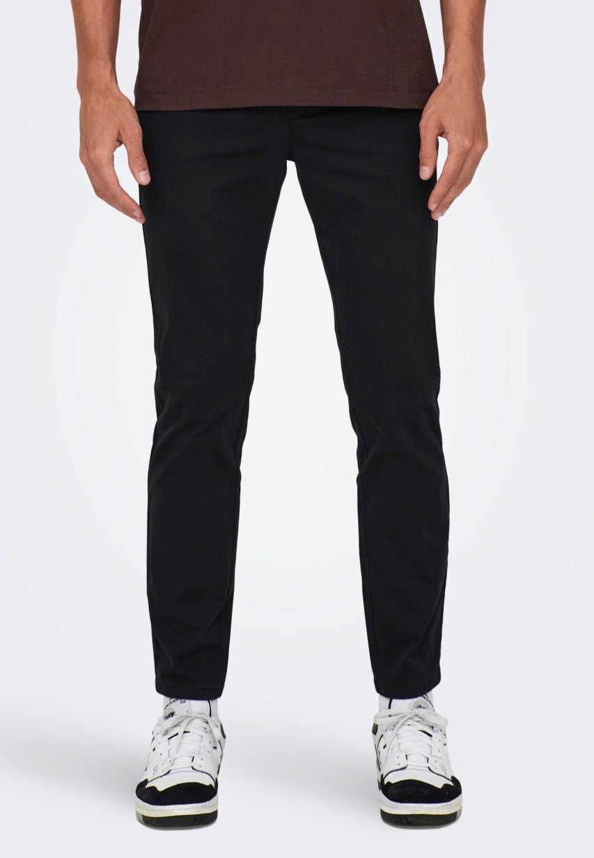 Only & Sons - Pete Slim Chino Black - Pants | Men-Image