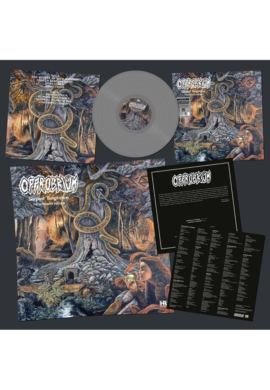 Opprobrium - Serpent Temptation - The Alternate Version 1996 Silver - Colored Vinyl | Neutral-Image