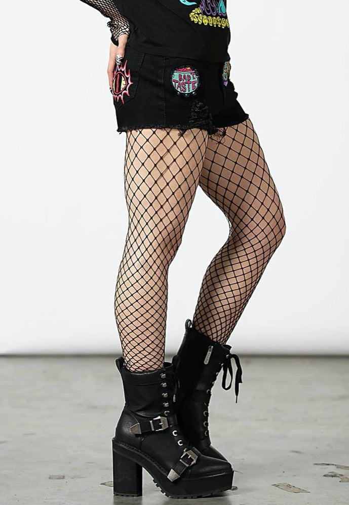 Killstar - Oracle Denim Black - Shorts | Women-Image