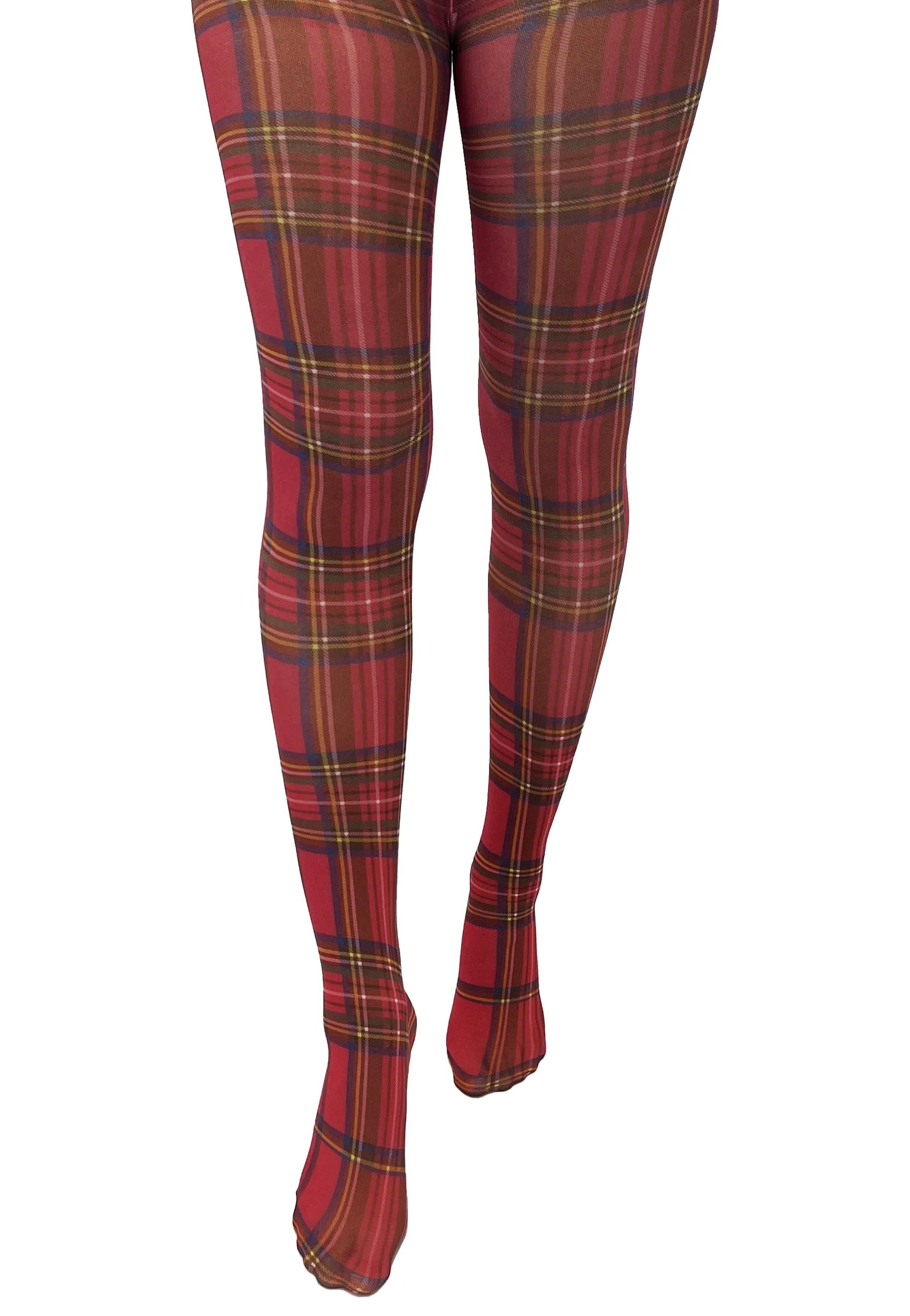 Pamela Mann - Original Red Tartan - Tights | Women-Image