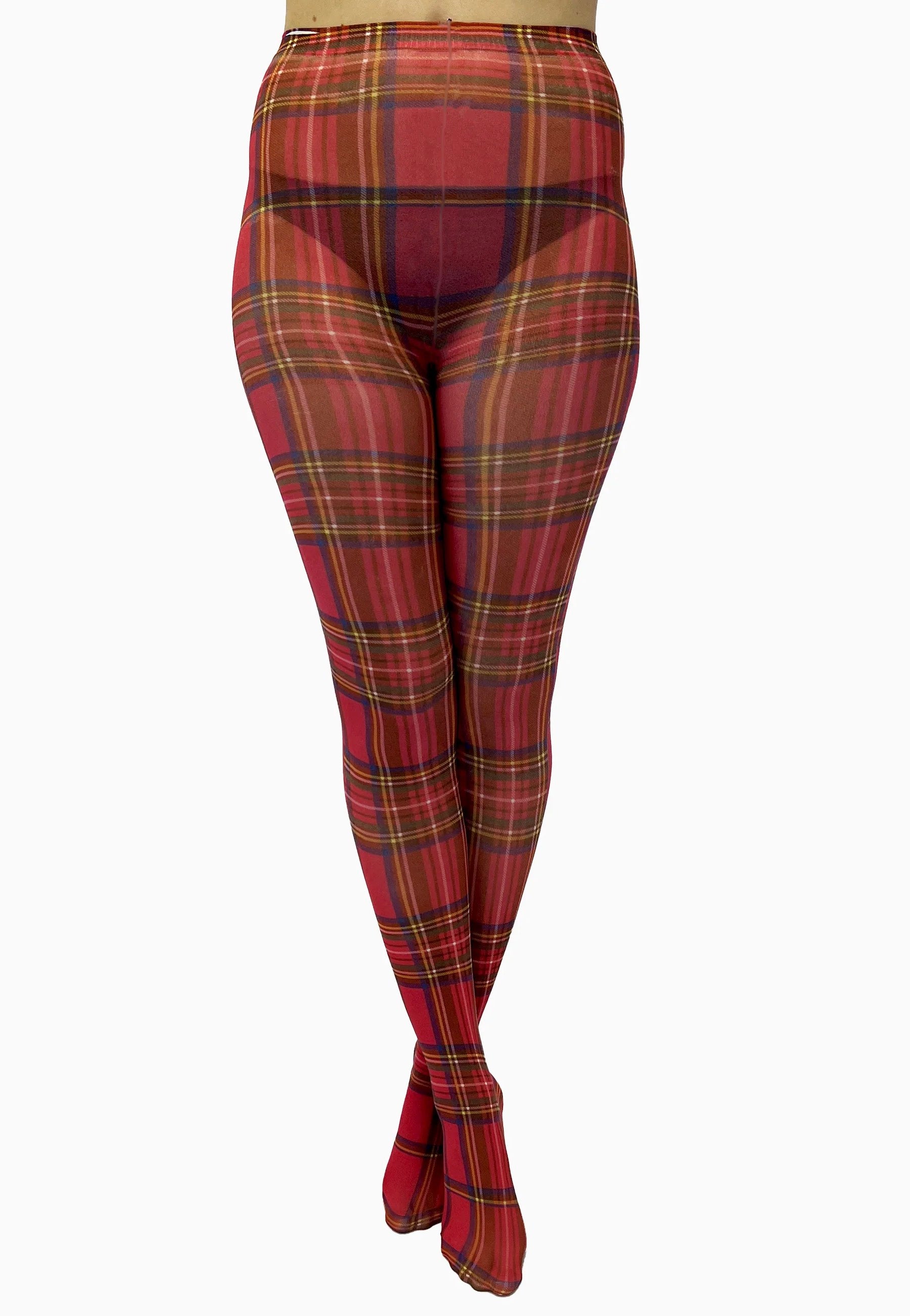 Pamela Mann - Original Red Tartan - Tights | Women-Image